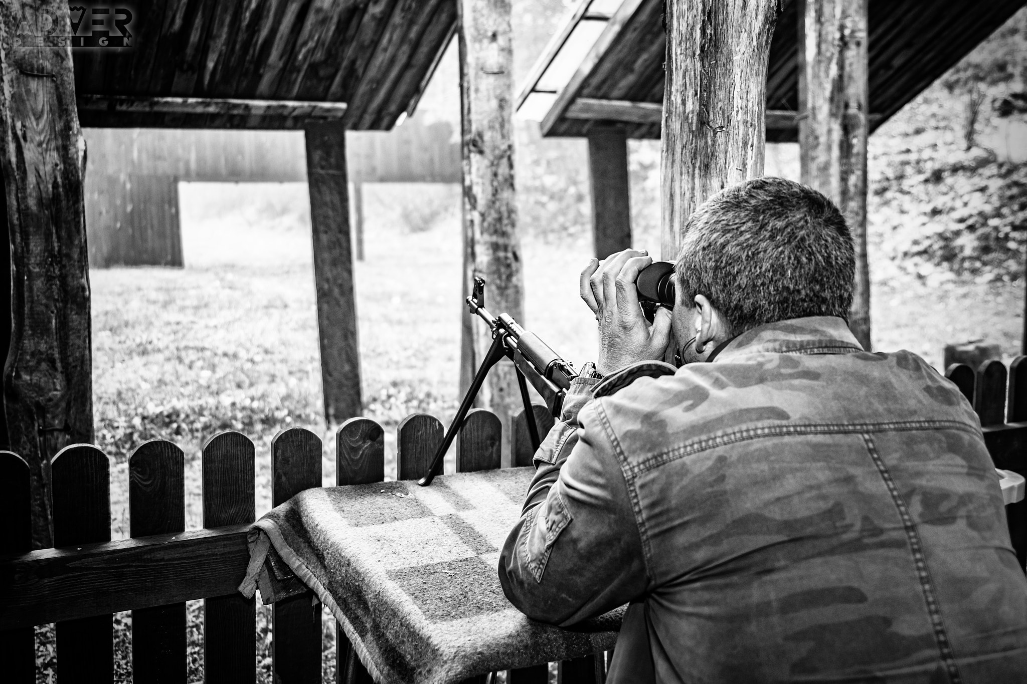 Sigma 24-70mm F2.8 EX DG HSM sample photo. Shooting range photography