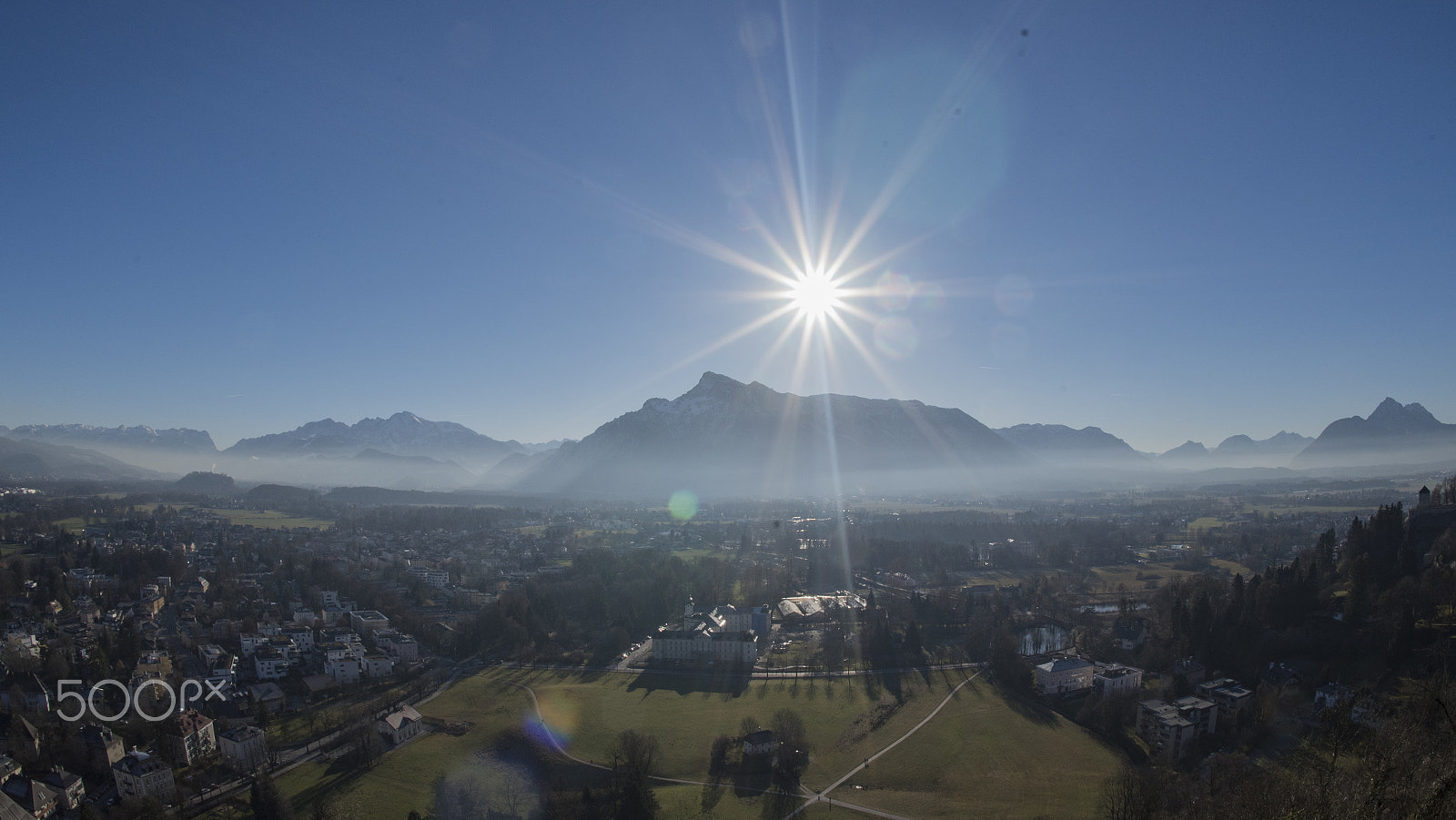 Nikon D750 + Nikon AF Fisheye-Nikkor 16mm F2.8D sample photo. Salzburg photography