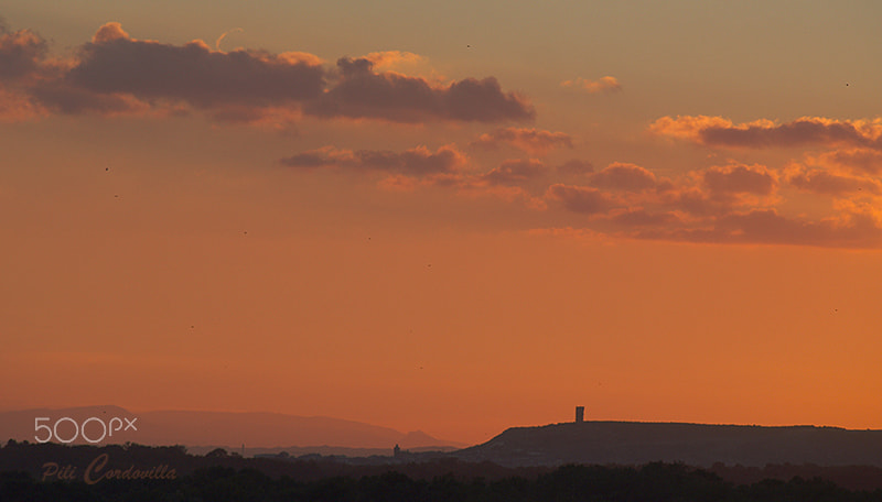 Olympus E-400 (EVOLT E-400) sample photo. Atardecer desde mi ventana photography