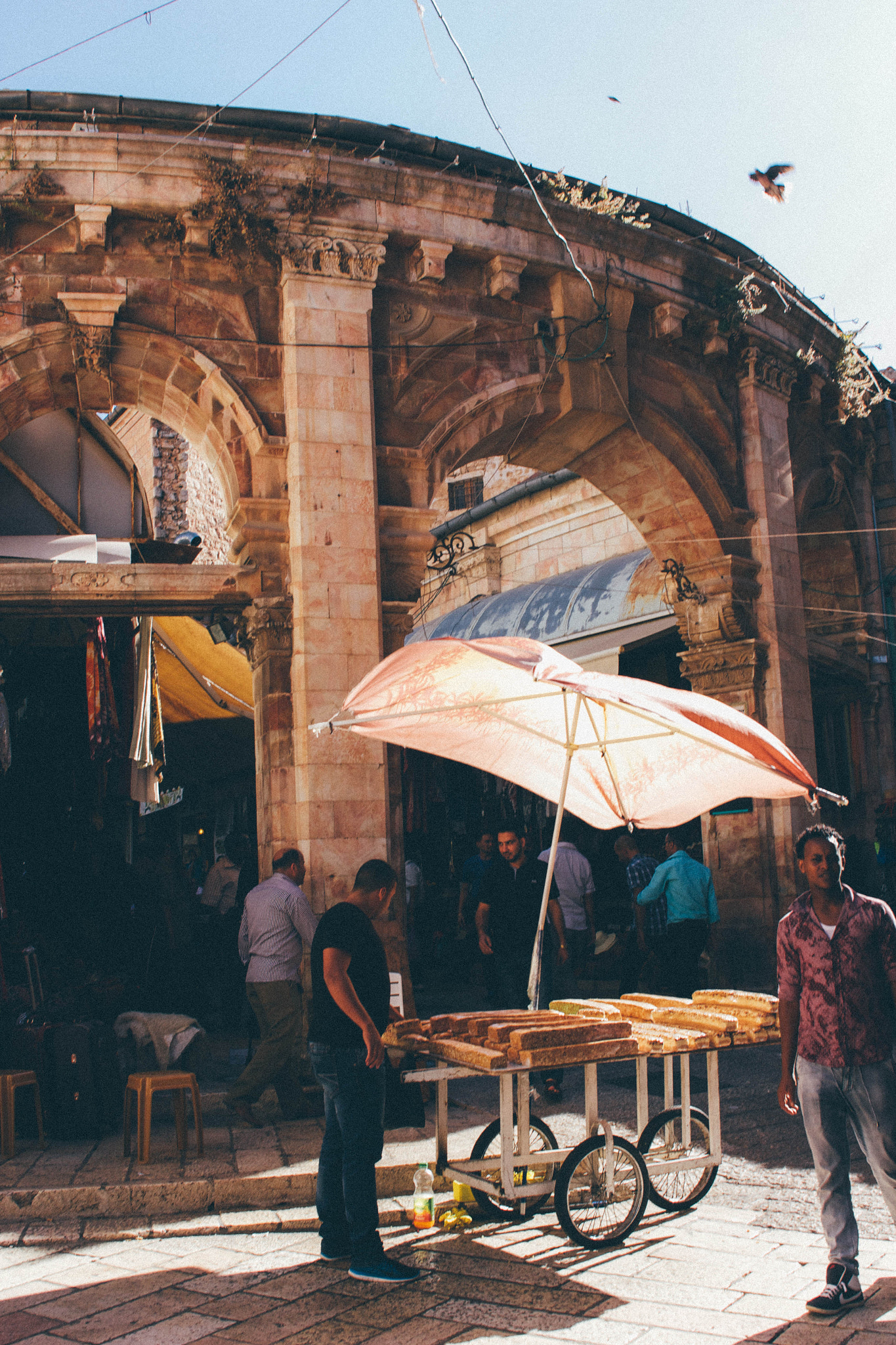 Canon EOS 60D + Canon EF 24mm F2.8 sample photo. Jerusalem street market photography