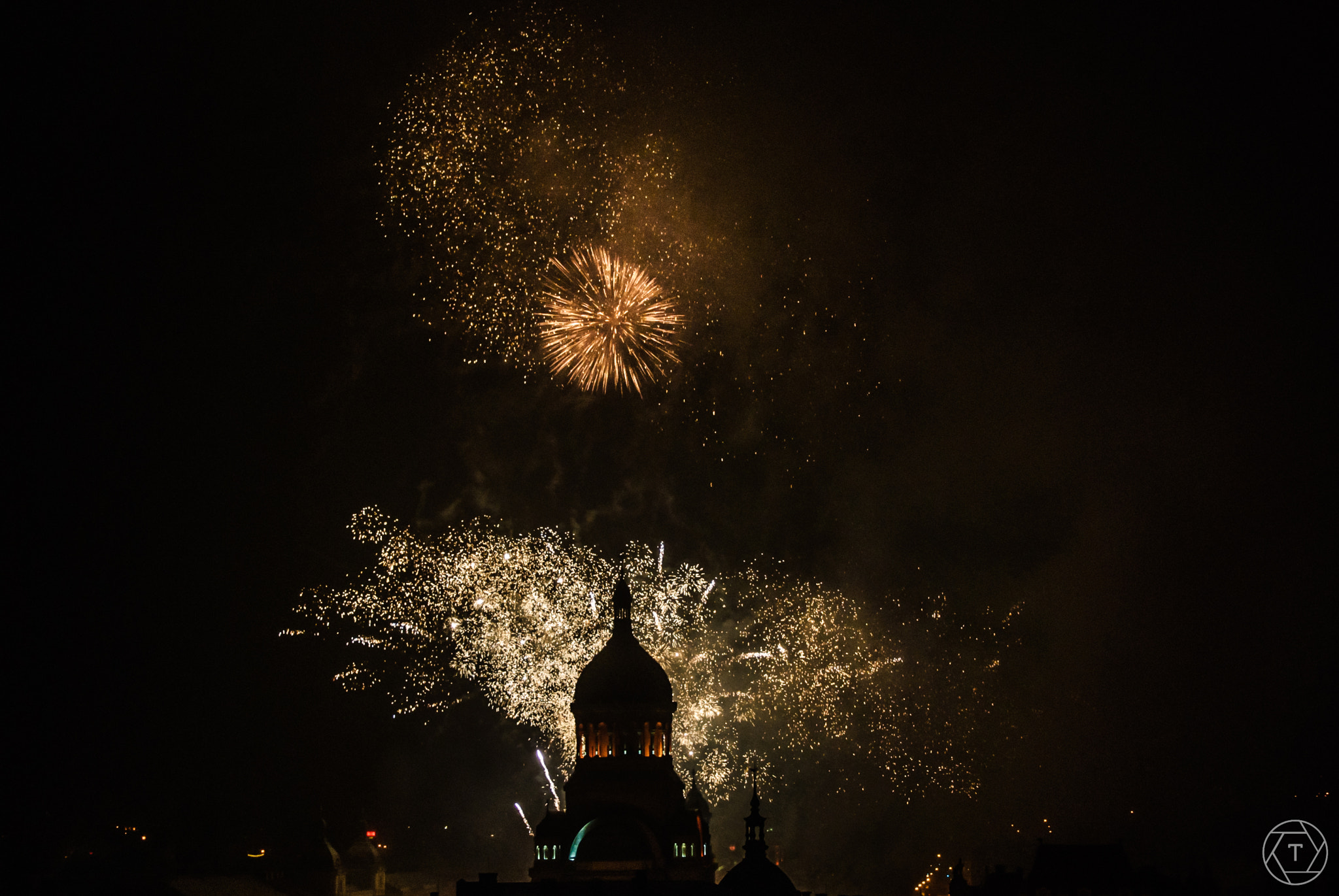 Nikon D80 sample photo. First of december fireworks photography