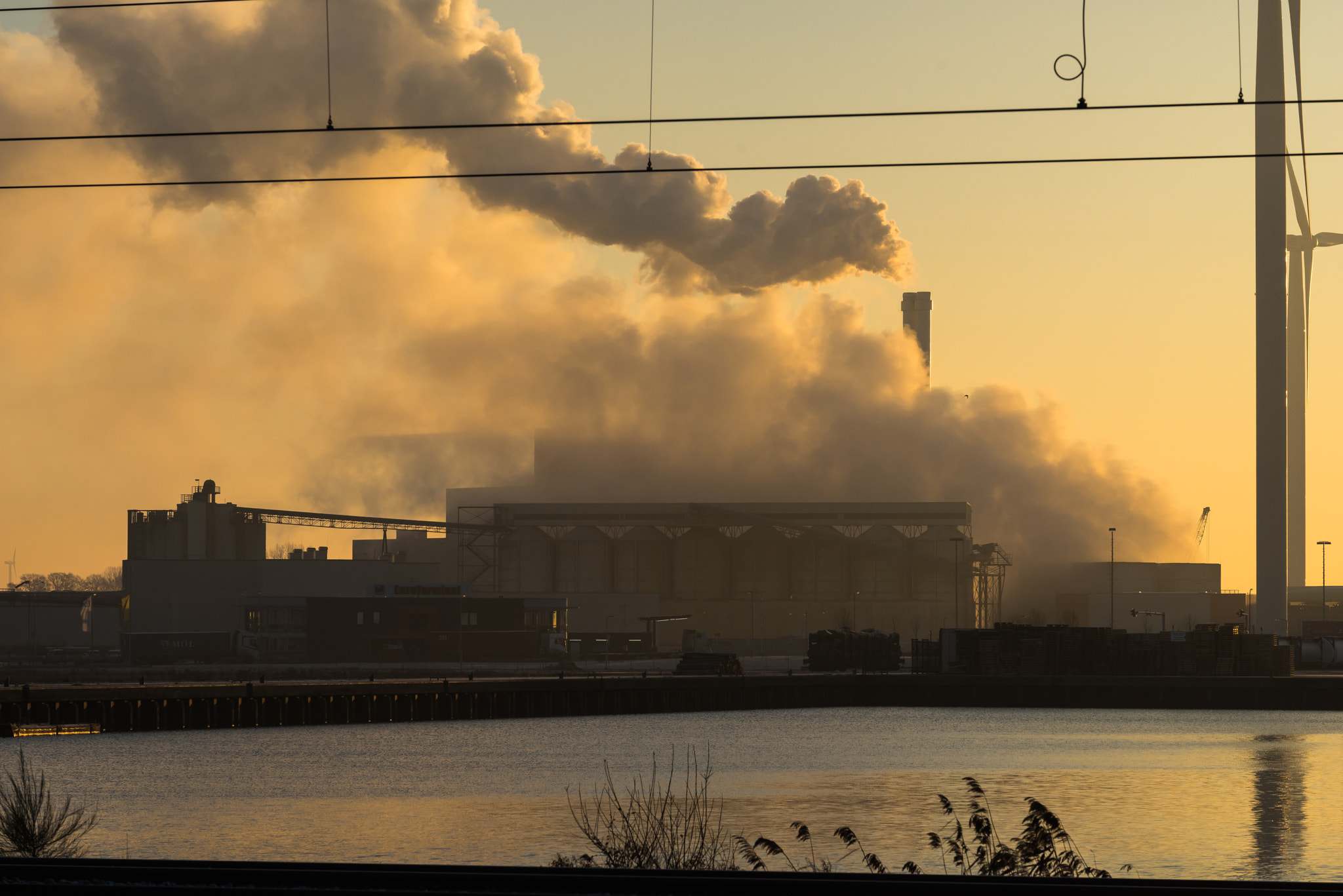Sony a7R + Sony FE 70-200mm F4 G OSS sample photo. Industrial landscape photography