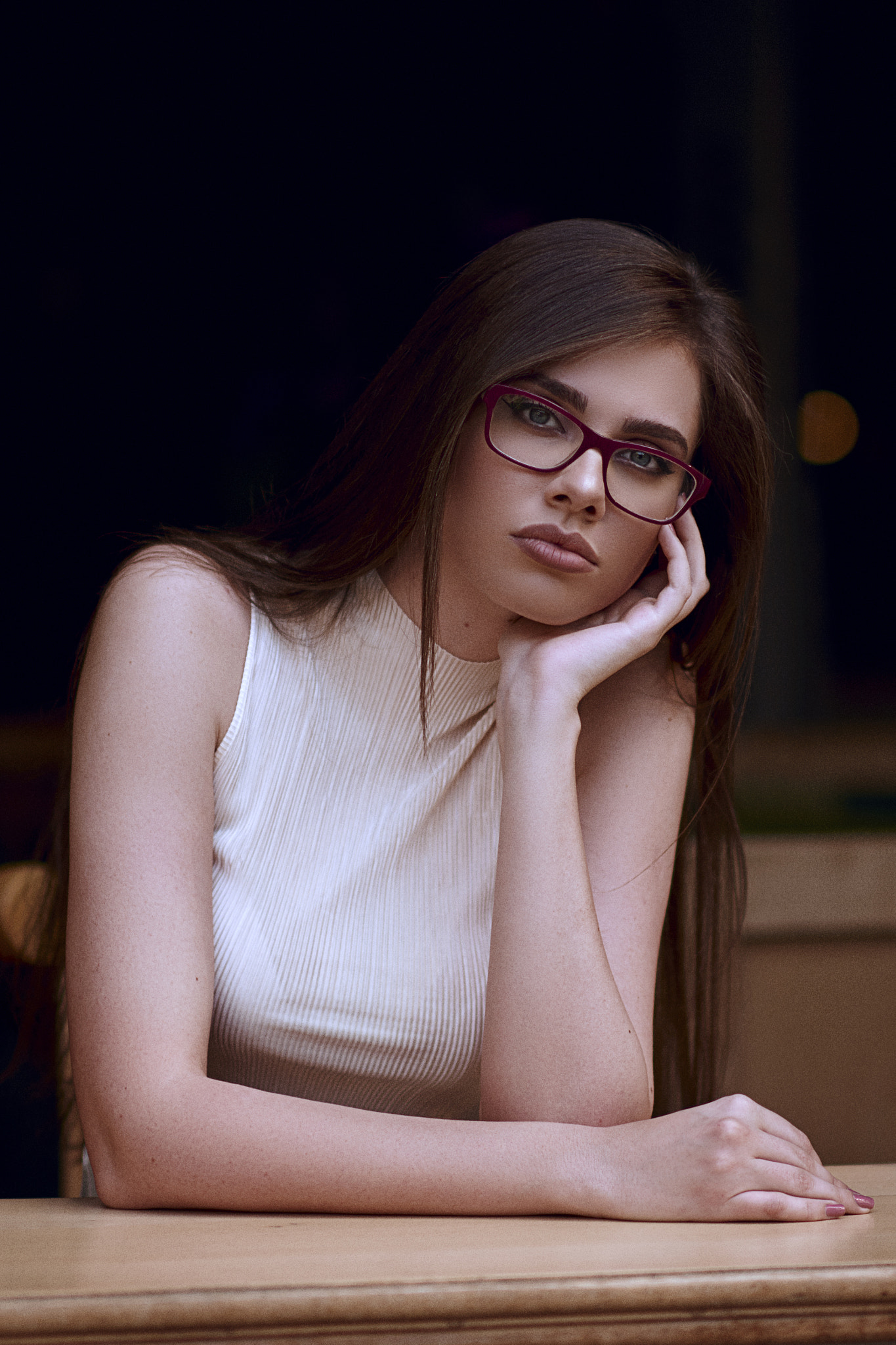 Nikon D800E + Nikon AF-S Nikkor 85mm F1.4G sample photo. Felicia beauty photography