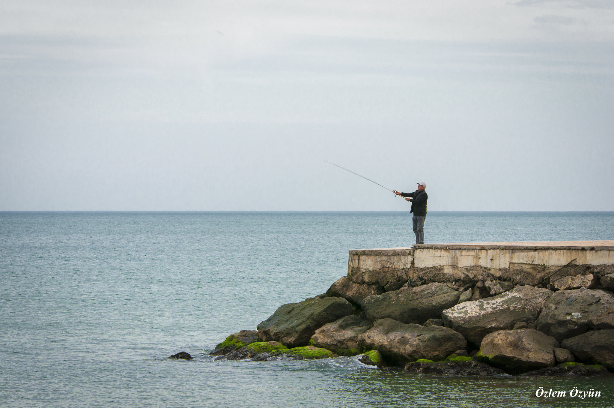 Sigma 70-200mm F2.8 EX DG OS HSM sample photo. Fisherman photography