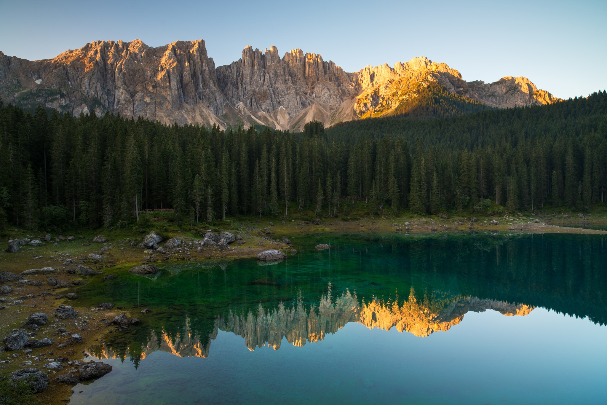 Nikon D800 sample photo. Lago di carezza photography