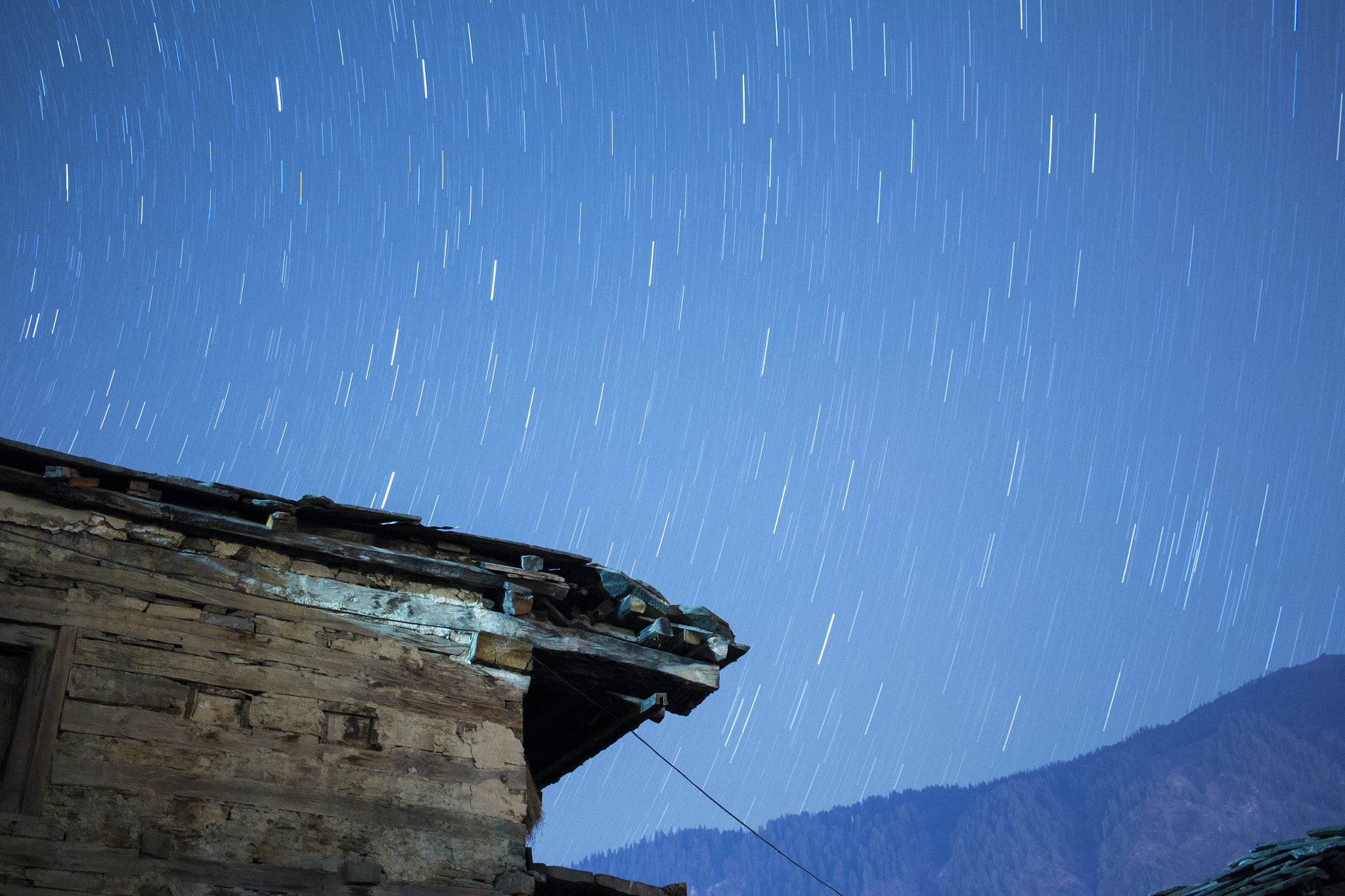 Canon EF-S 24mm F2.8 STM sample photo. Star trail photography