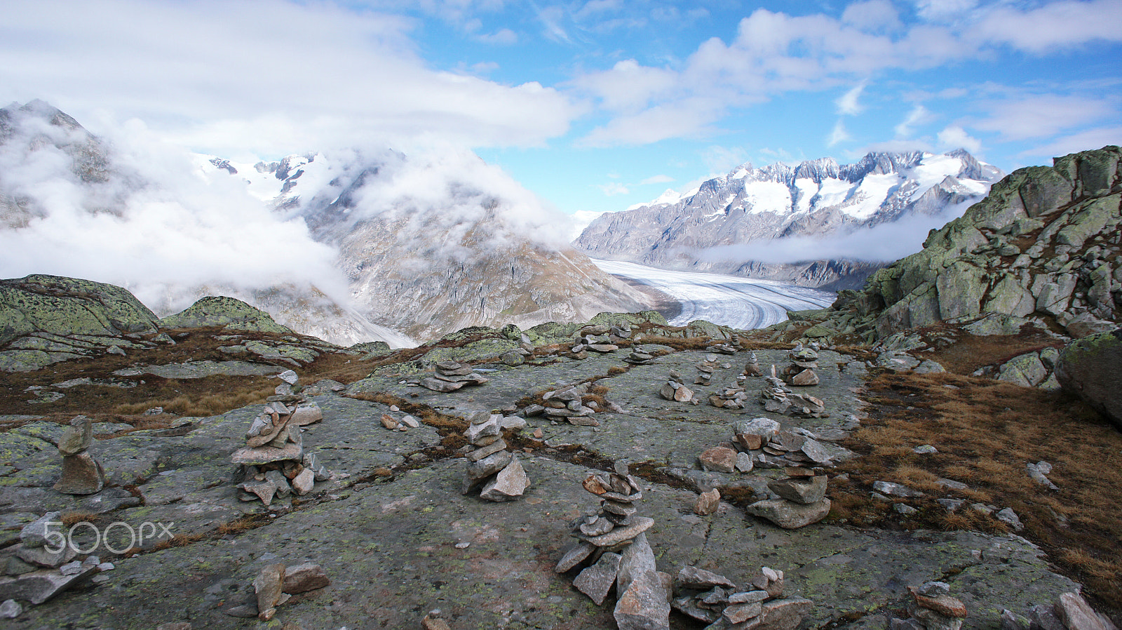 Sony Alpha NEX-5 sample photo. Aletschgletscher photography