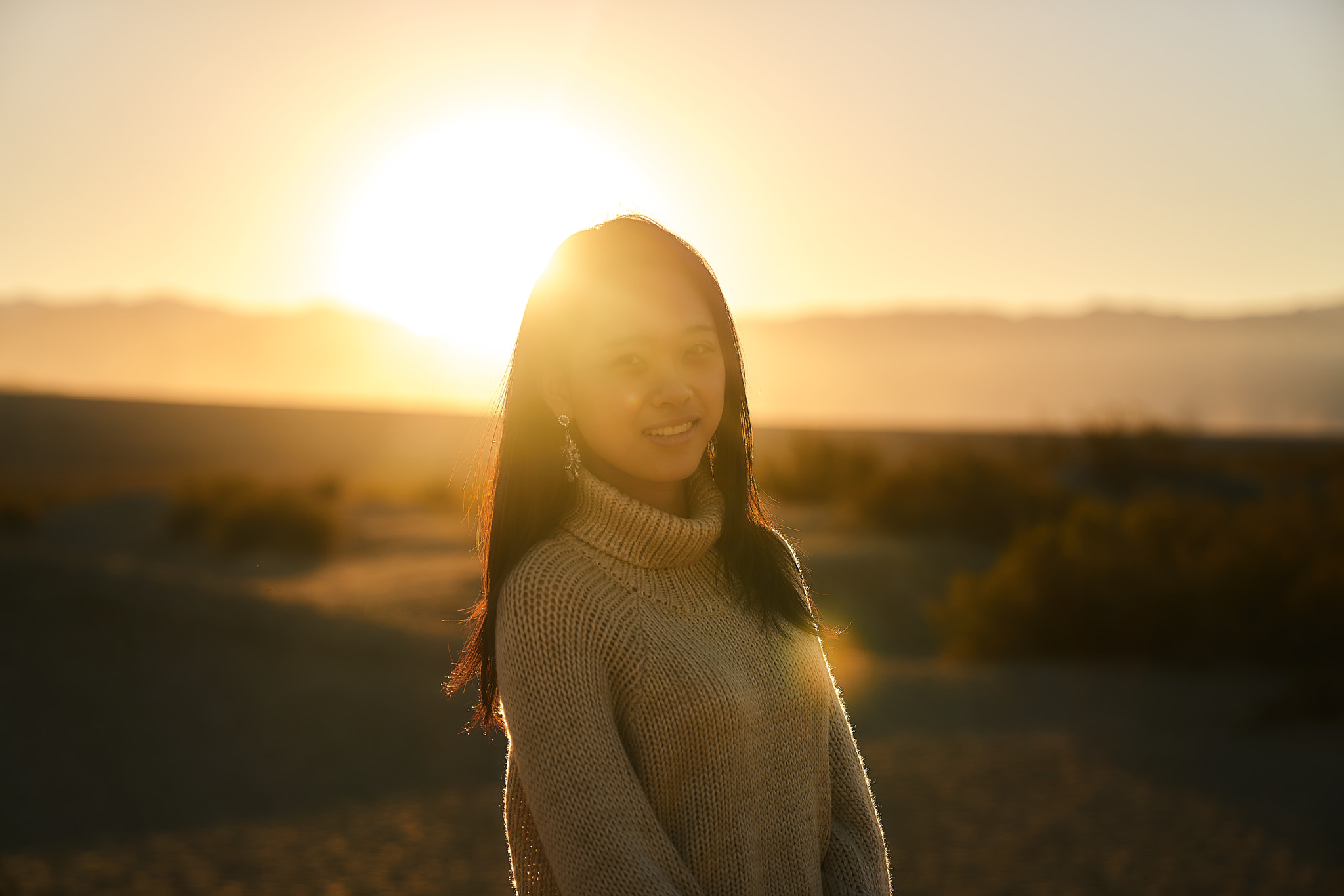 Sony a7R II sample photo. Shinning under the sunset photography