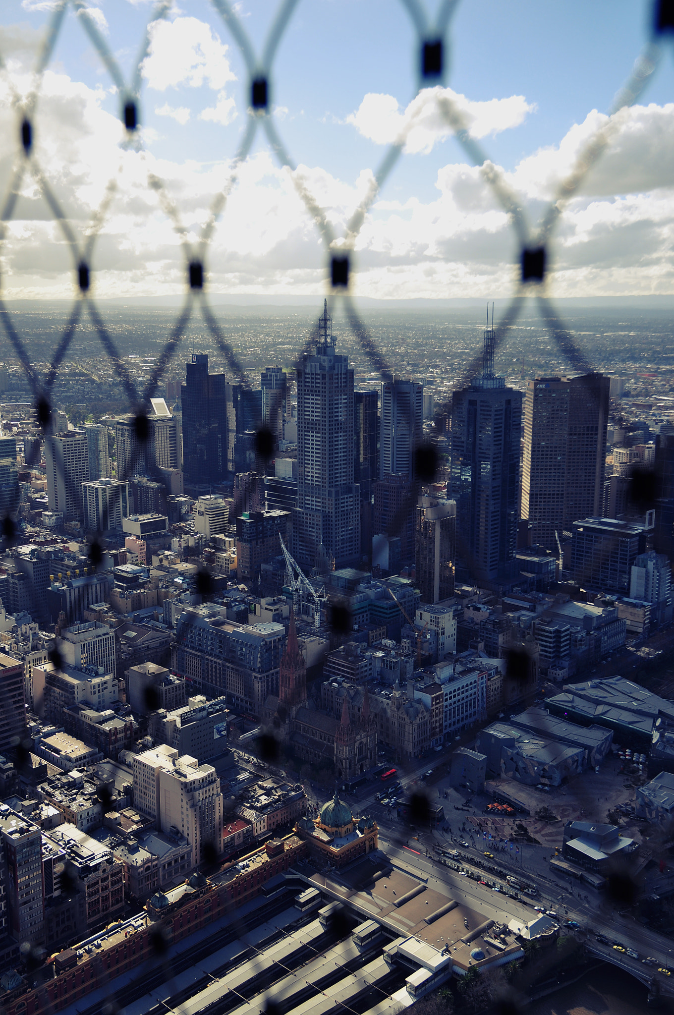 Sigma 18-125mm F3.8-5.6 DC OS HSM sample photo. Skyline of melbourne photography