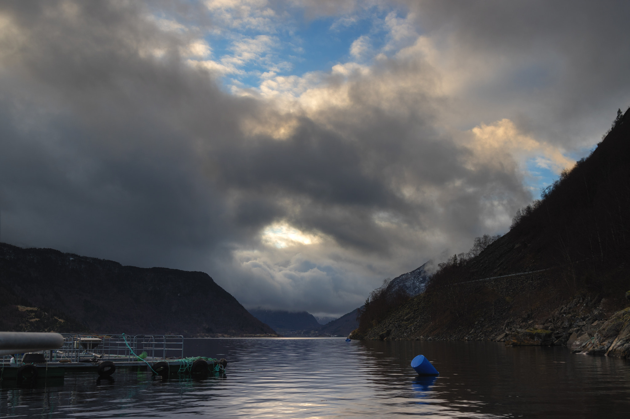 Pentax K-3 II sample photo. The fjord photography