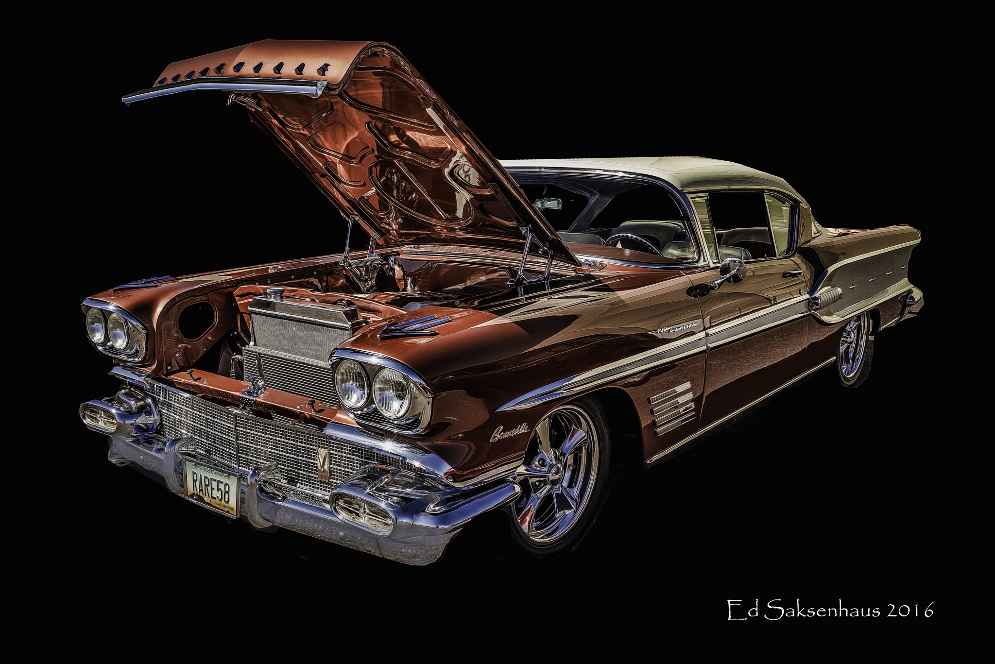 Nikon D800 sample photo. 1958 pontiac bonneville photography