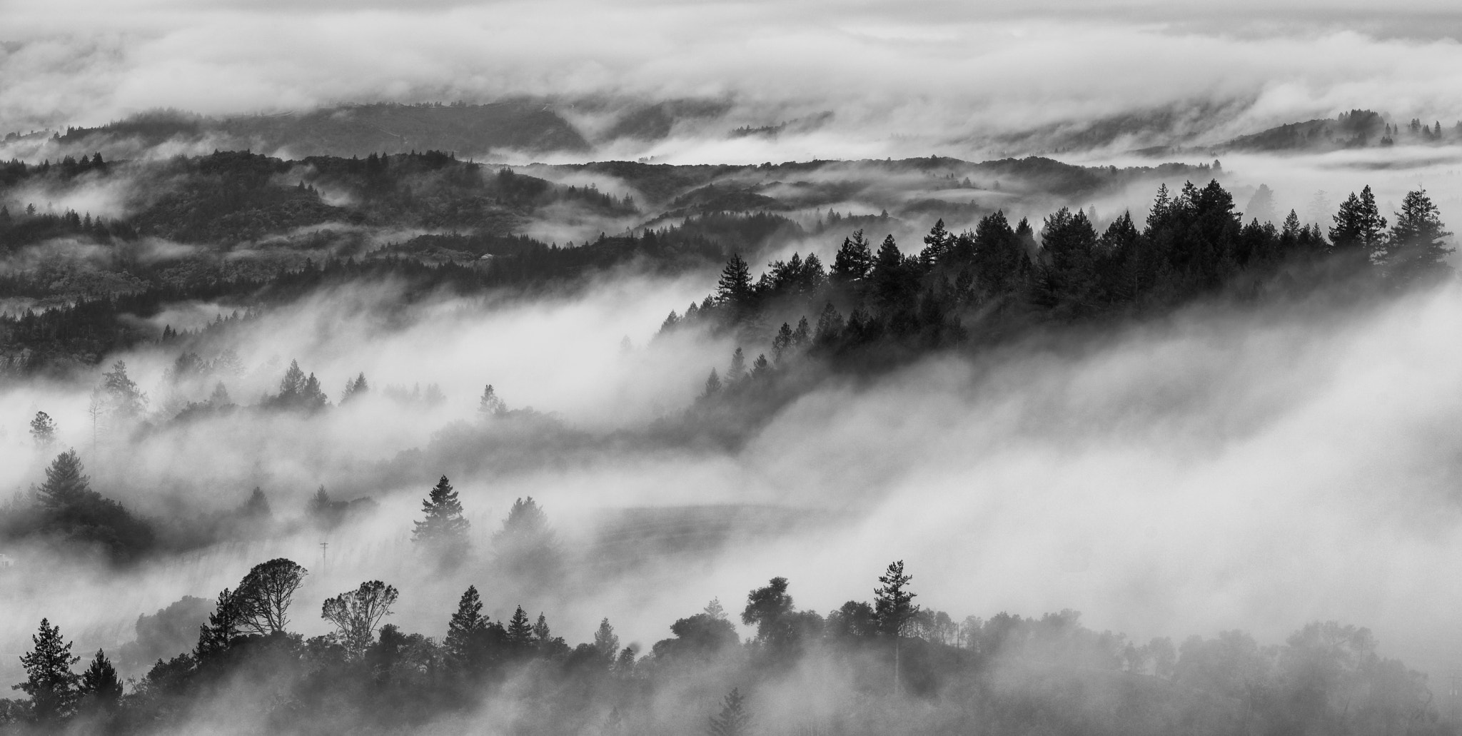 Canon EF 70-200mm F2.8L USM sample photo. Islands in the clouds photography