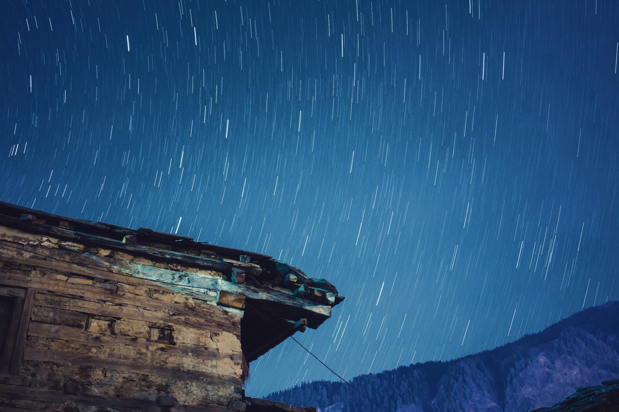 Canon EF-S 24mm F2.8 STM sample photo. Star trails photography