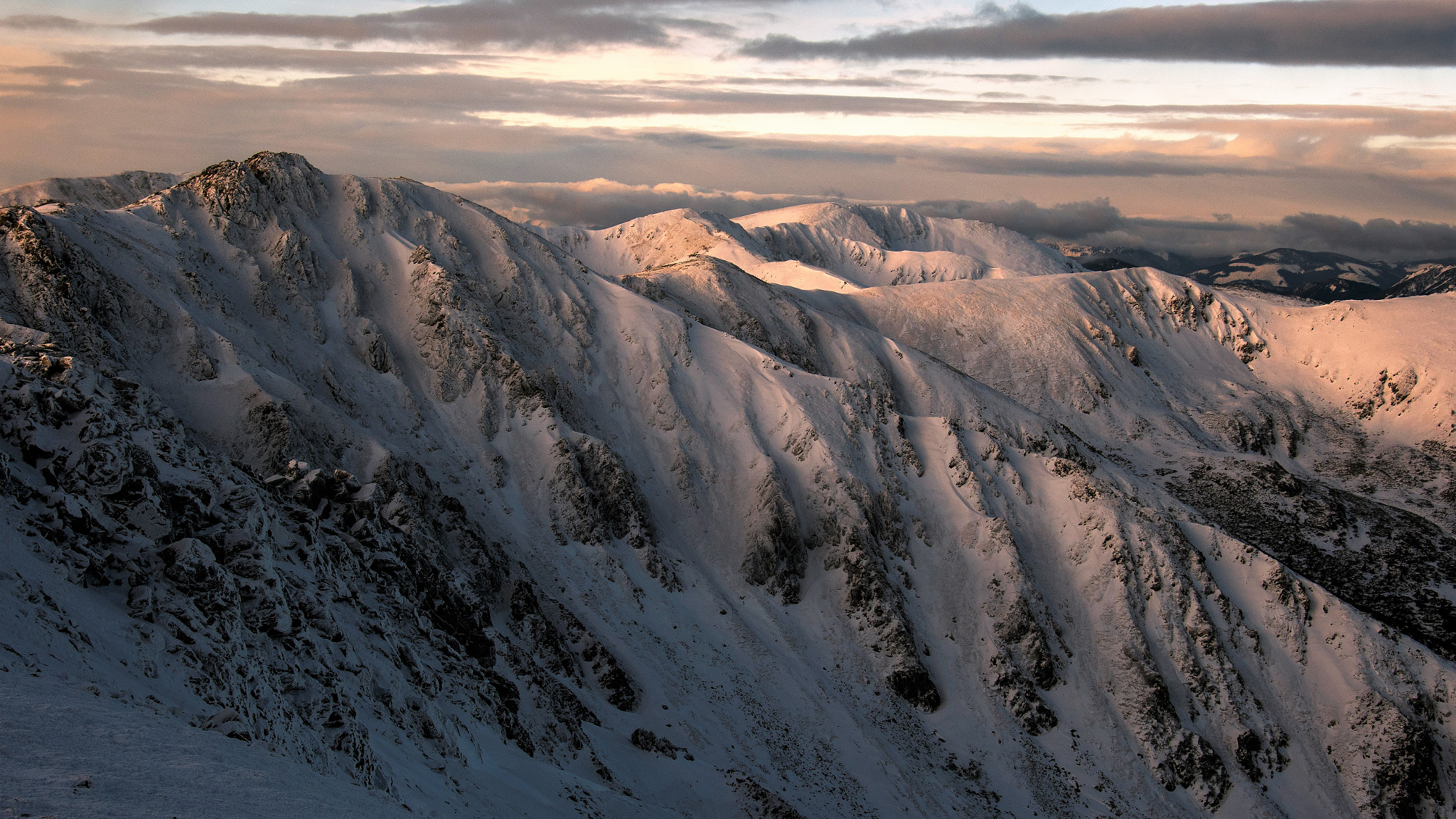 Nikon D500 sample photo. The main ridge of the low tatras photography
