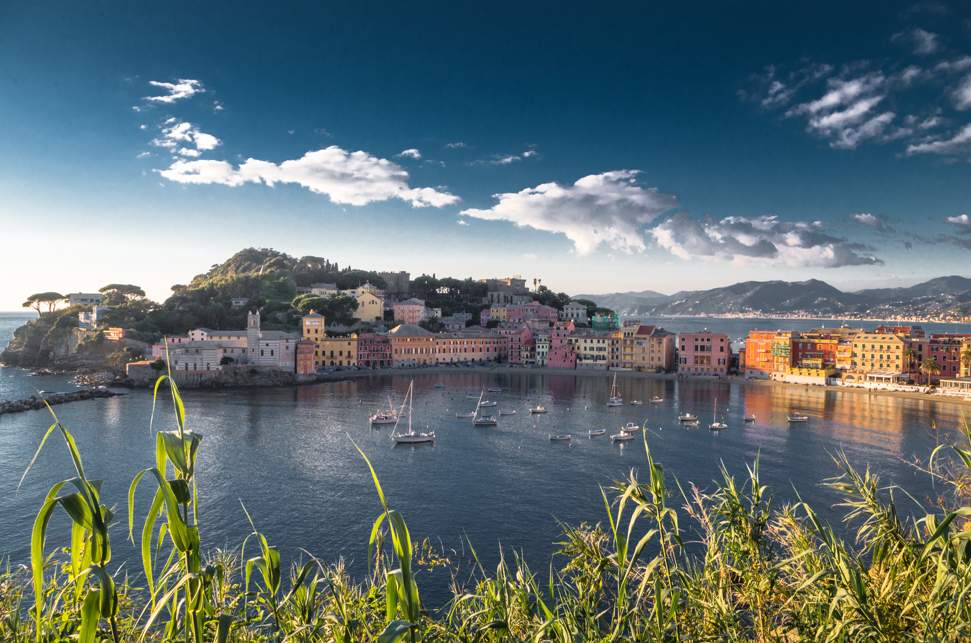 Pentax K-500 sample photo. Bay of silence - sestri levante, genova photography