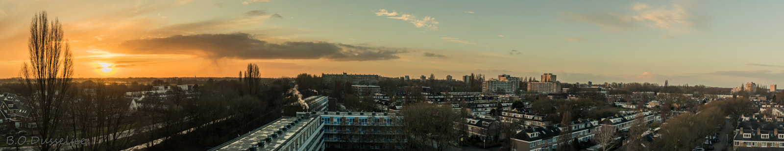 Canon EF-S 24mm F2.8 STM sample photo. Amstelveen skyline panorama photography