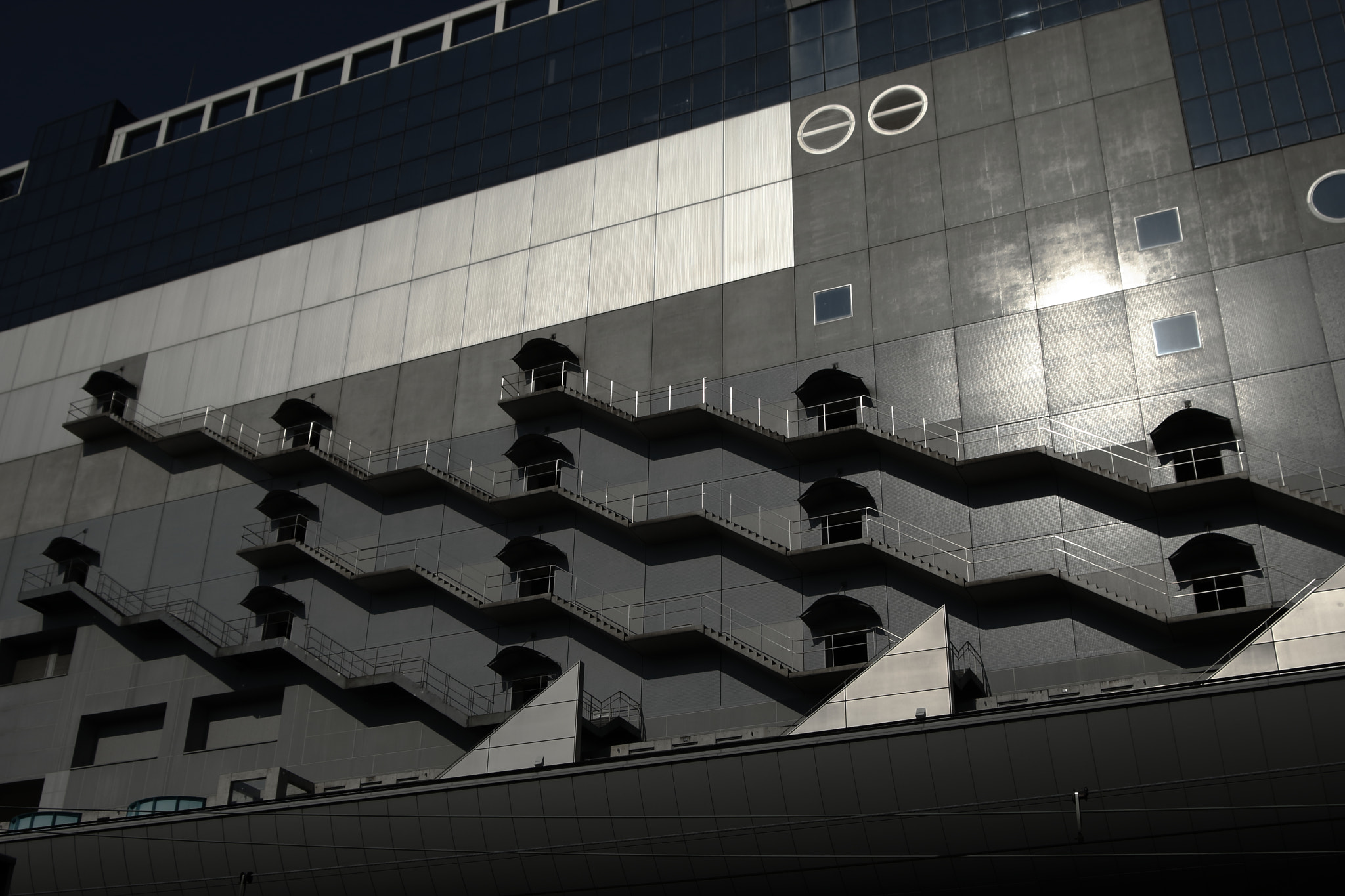Canon EF 28-80mm f/3.5-5.6 USM sample photo. Stairways photography