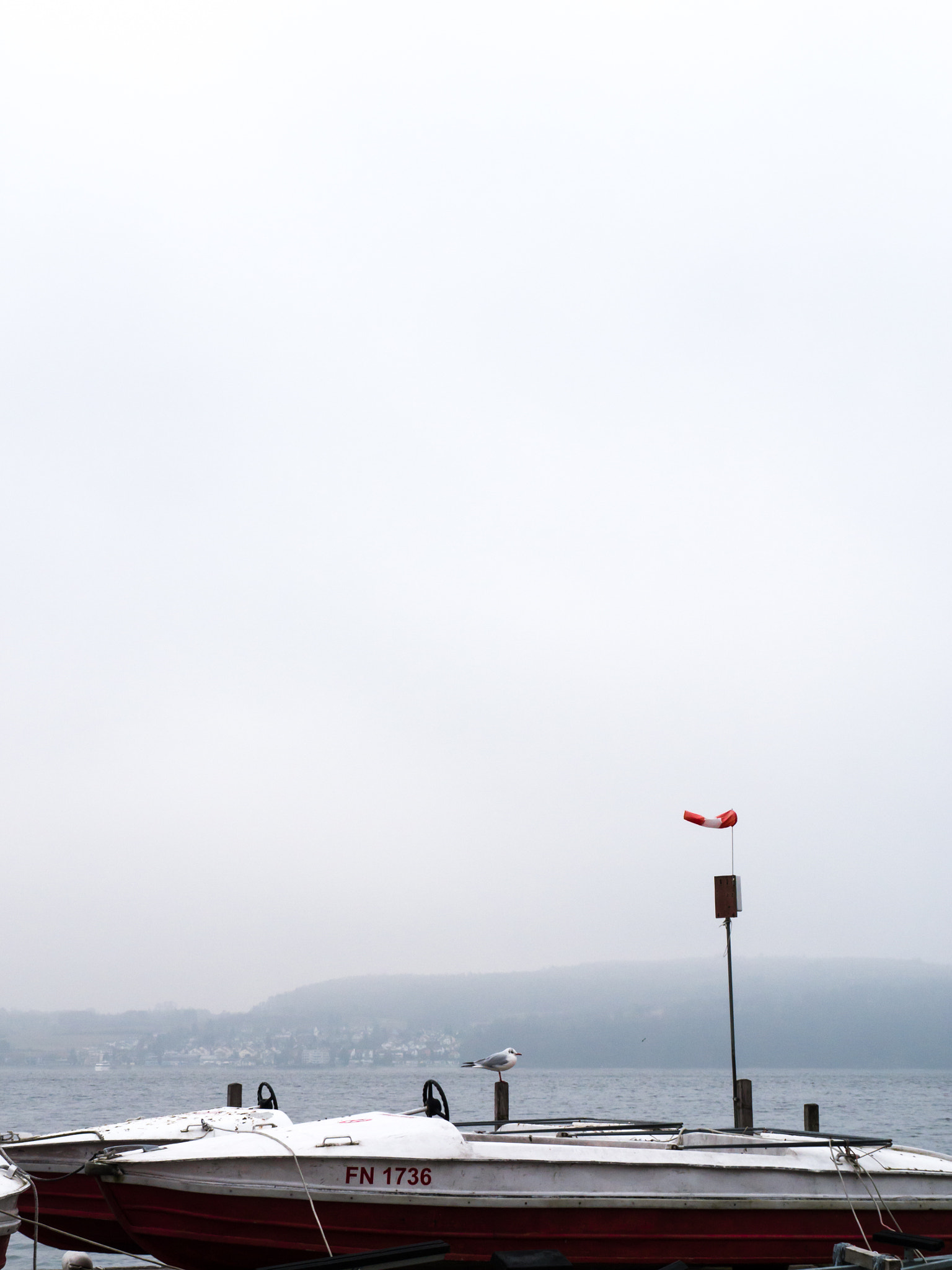Panasonic Lumix DMC-G6 sample photo. Boats on a mooring at lake constance photography