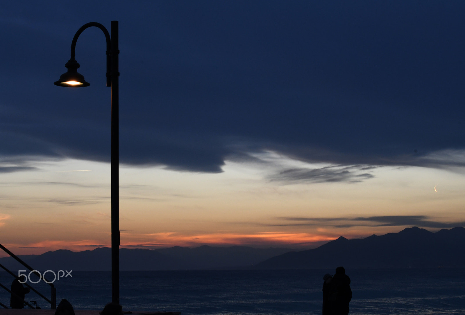 Nikon D500 + Nikon AF-S Nikkor 50mm F1.4G sample photo. Sunset in varigotti photography