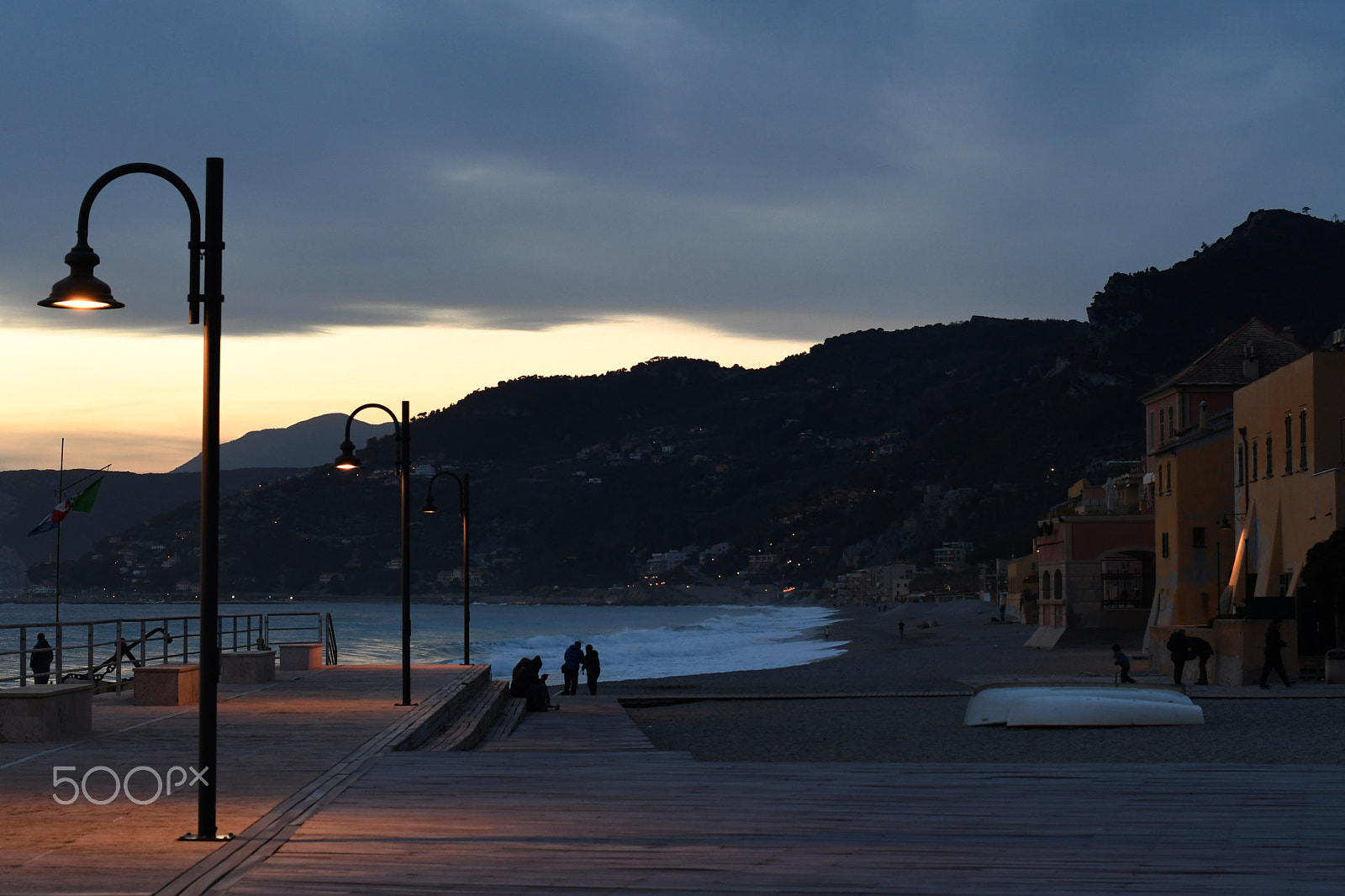 Nikon D500 sample photo. Sunset in varigotti photography