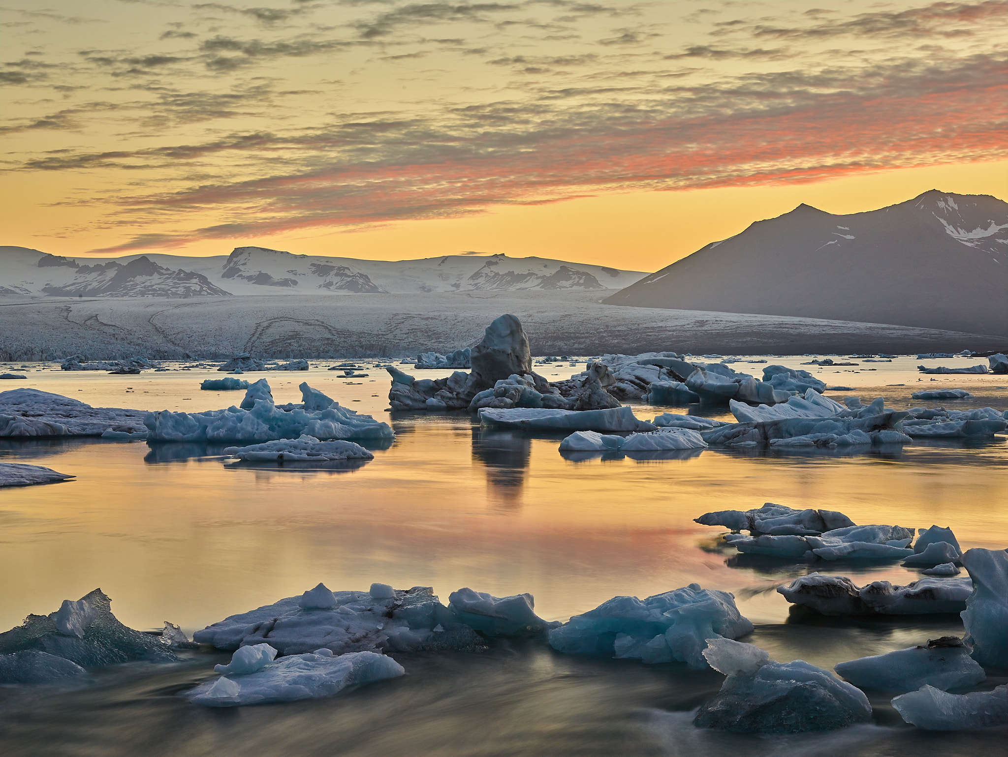 Schneider Kreuznach LS 110mm f/2.8 sample photo. Melting ice of jokulsarlon photography