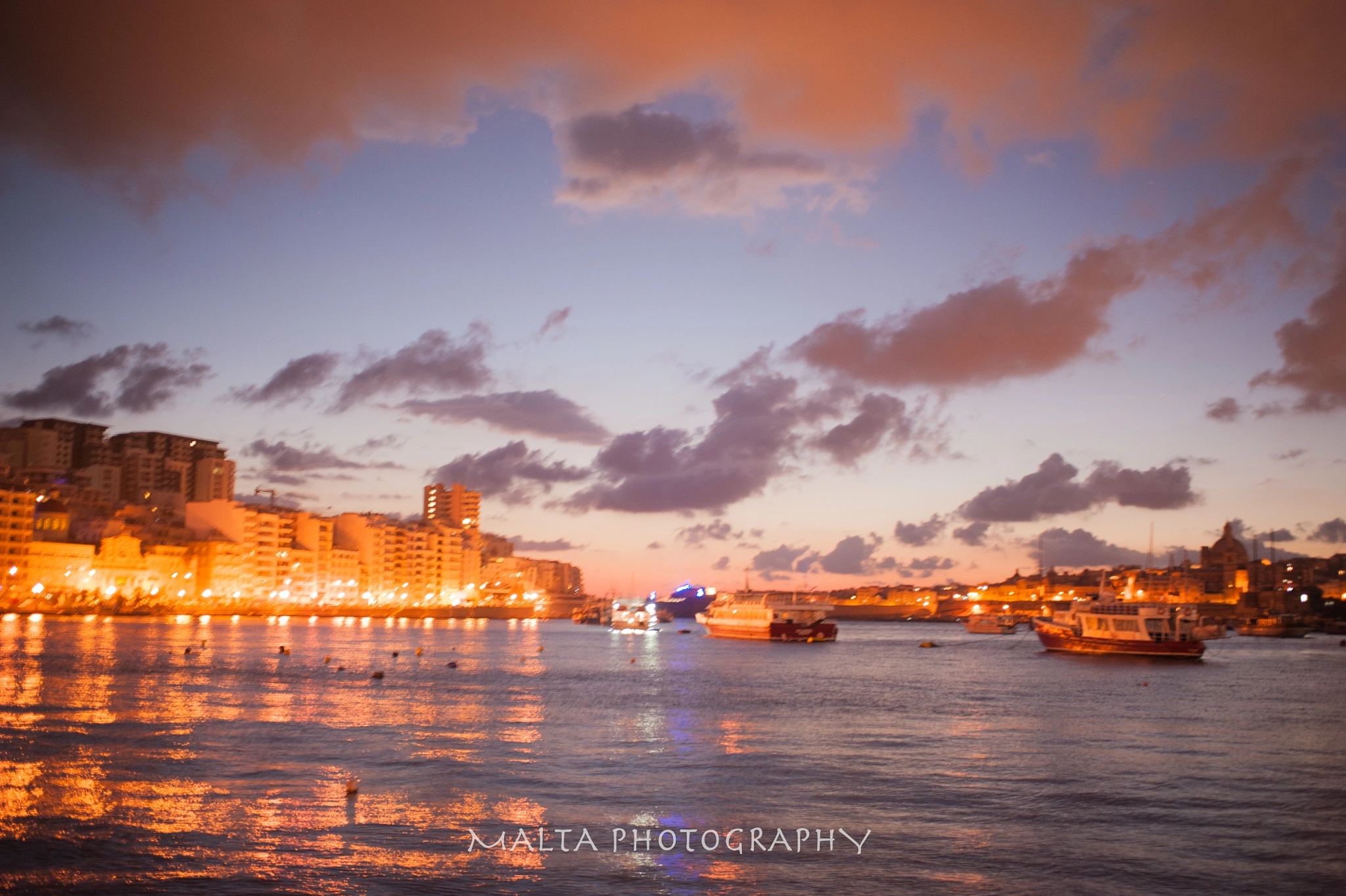Nikon D700 + Nikon AF-S Nikkor 35mm F1.4G sample photo. Malta sunrise photography