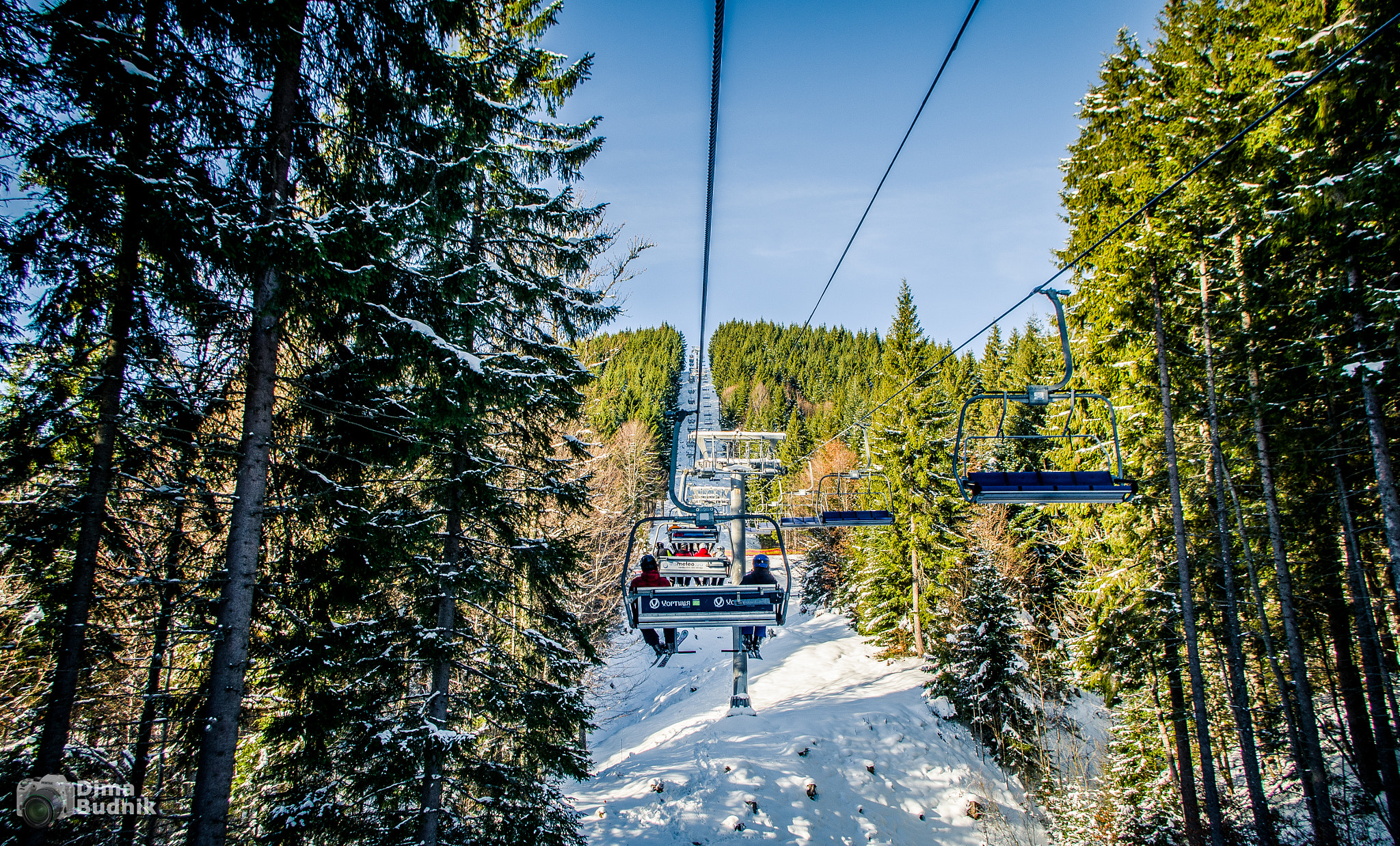 Pentax smc DA 18-55mm F3.5-5.6 AL WR sample photo. Chairlift photography