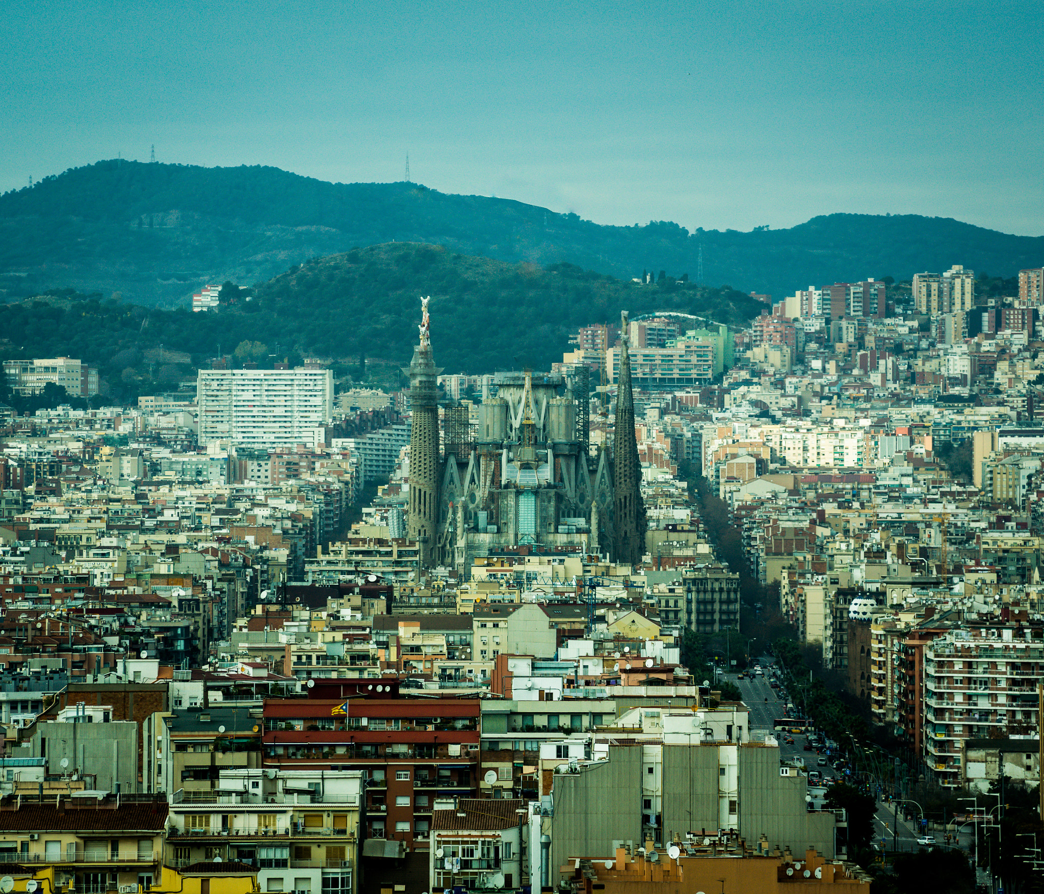 Pentax K-3 II sample photo. La sagrada familia photography