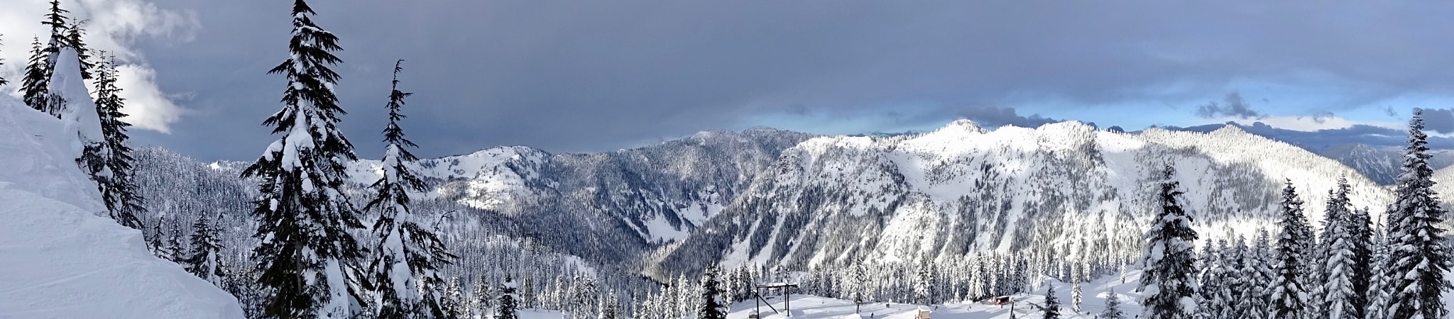 Sony Cyber-shot DSC-HX90V sample photo. Stevens pass, wa, usa photography