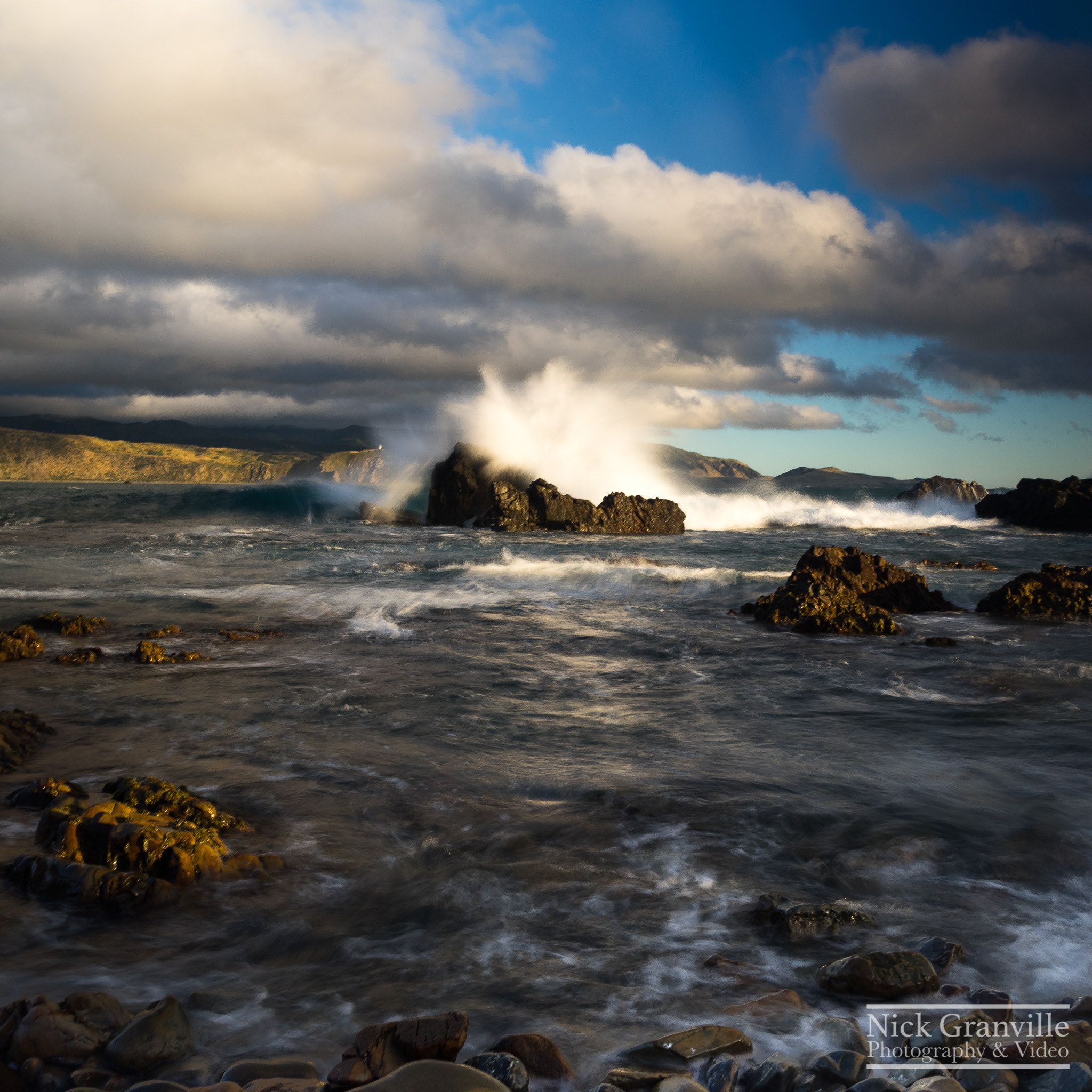 Sony a7R sample photo. Powerful sea photography