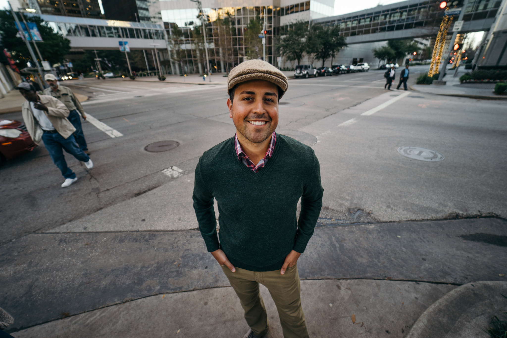 Samyang AF 14mm F2.8 FE sample photo. Intersection portrait photography