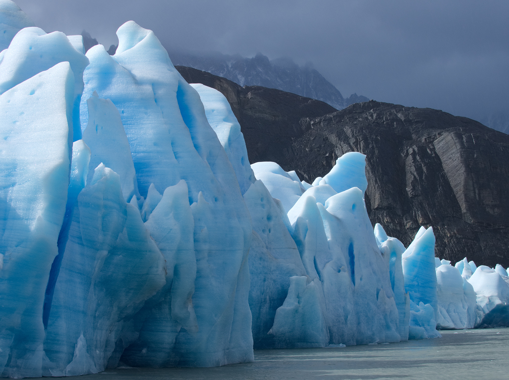 Olympus M.Zuiko Digital ED 40-150mm F2.8 Pro sample photo. Ice and rock photography