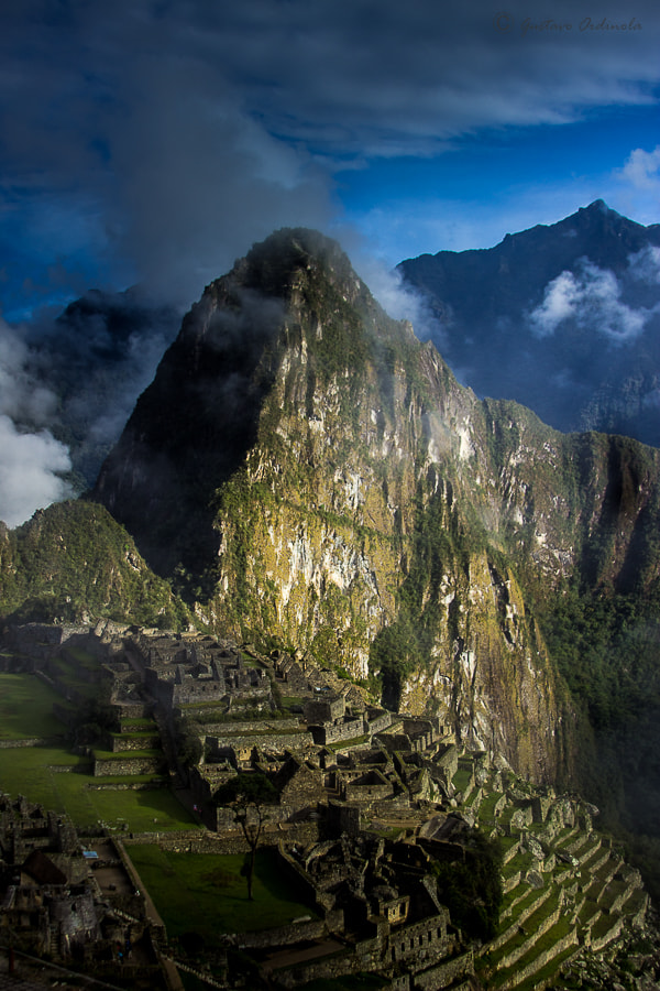Canon EF 28-135mm F3.5-5.6 IS USM sample photo. Inca ruins, machu picchu - perú photography