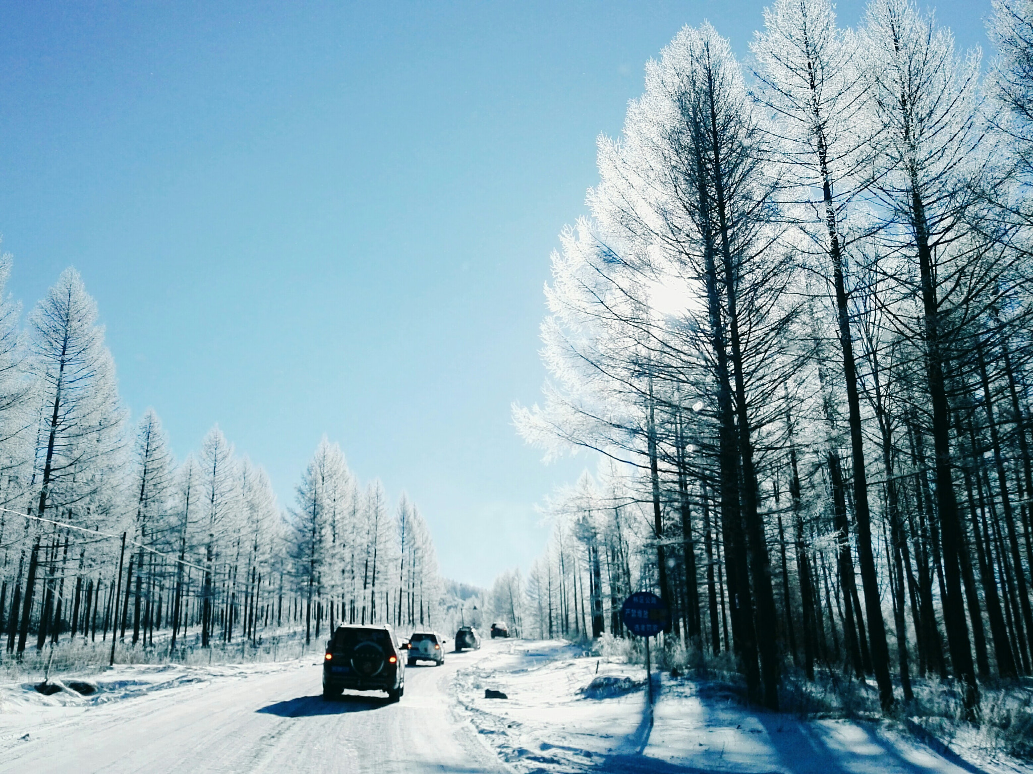 HUAWEI DAV sample photo. 穿行冰雪世界 photography