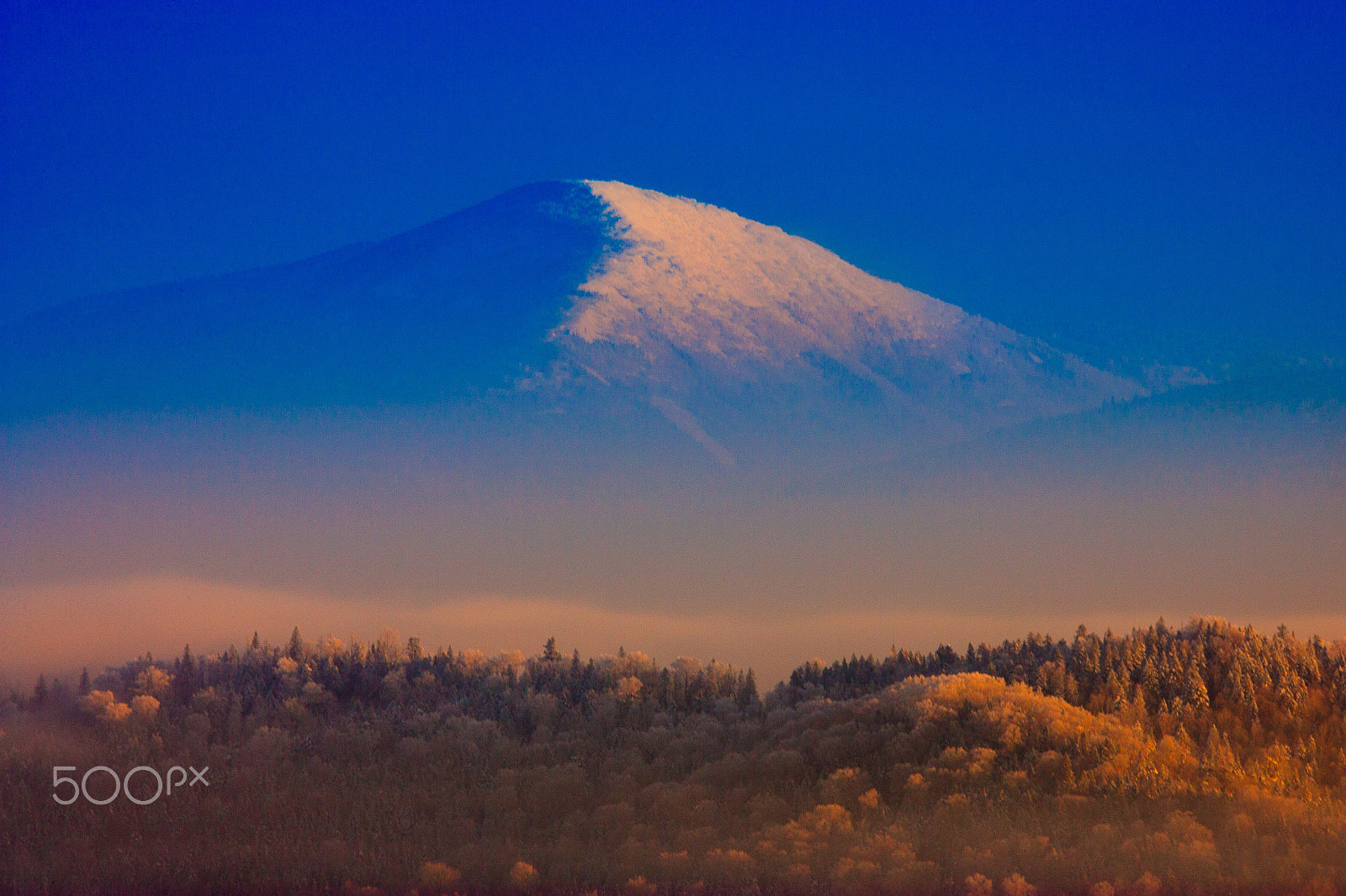 Canon EOS-1Ds Mark II sample photo. 雪山晨光 photography