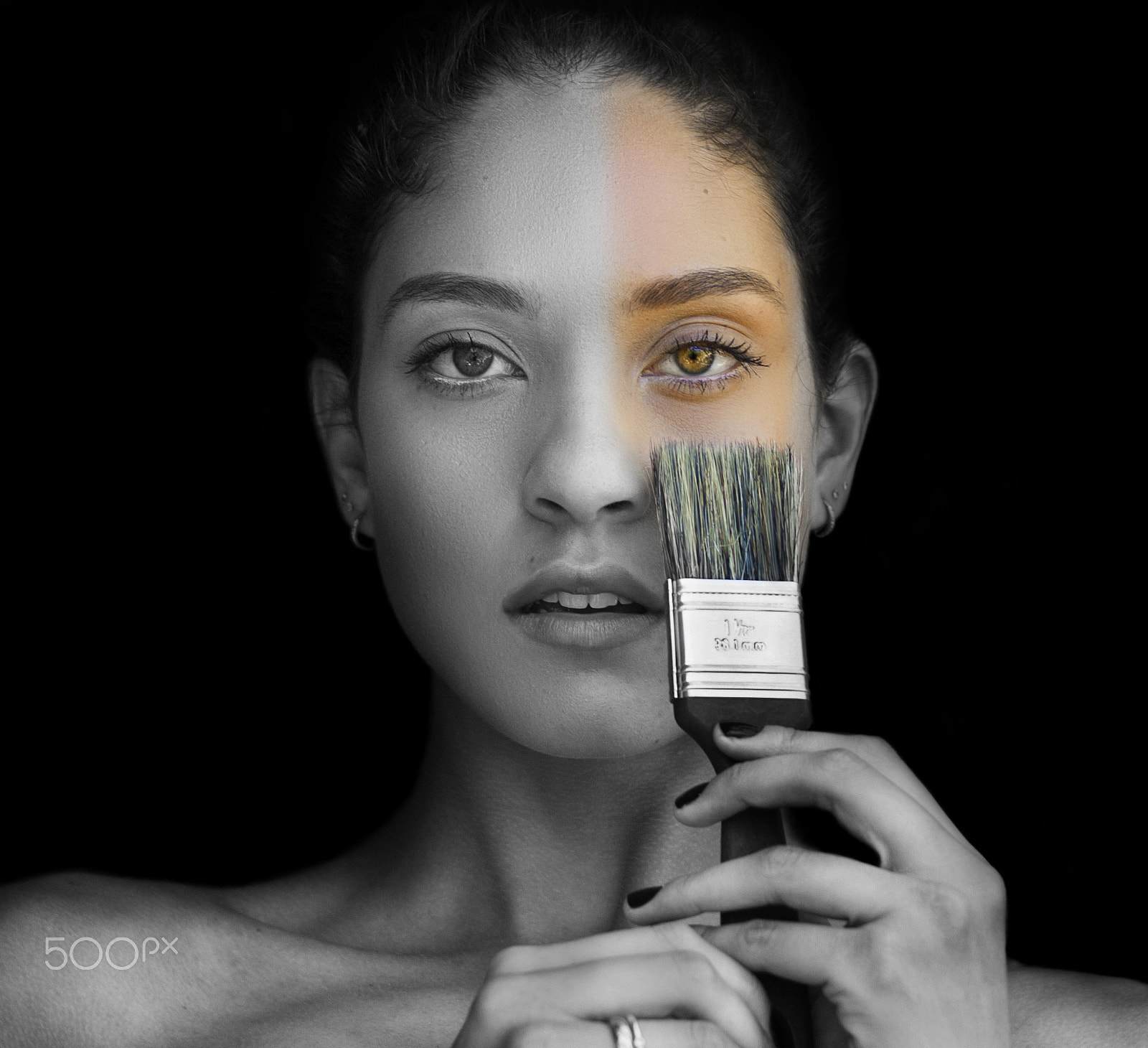 Canon EOS 40D + Canon EF 50mm F1.8 STM sample photo. All colors will agree in the dark - francis bacon photography