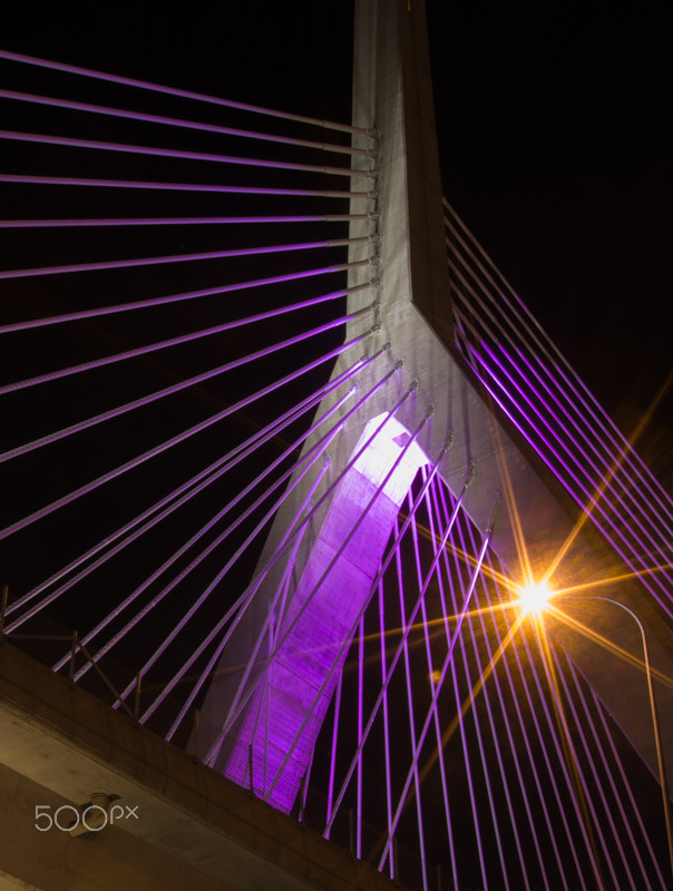 Pentax K-3 II sample photo. Zakim bridge photography