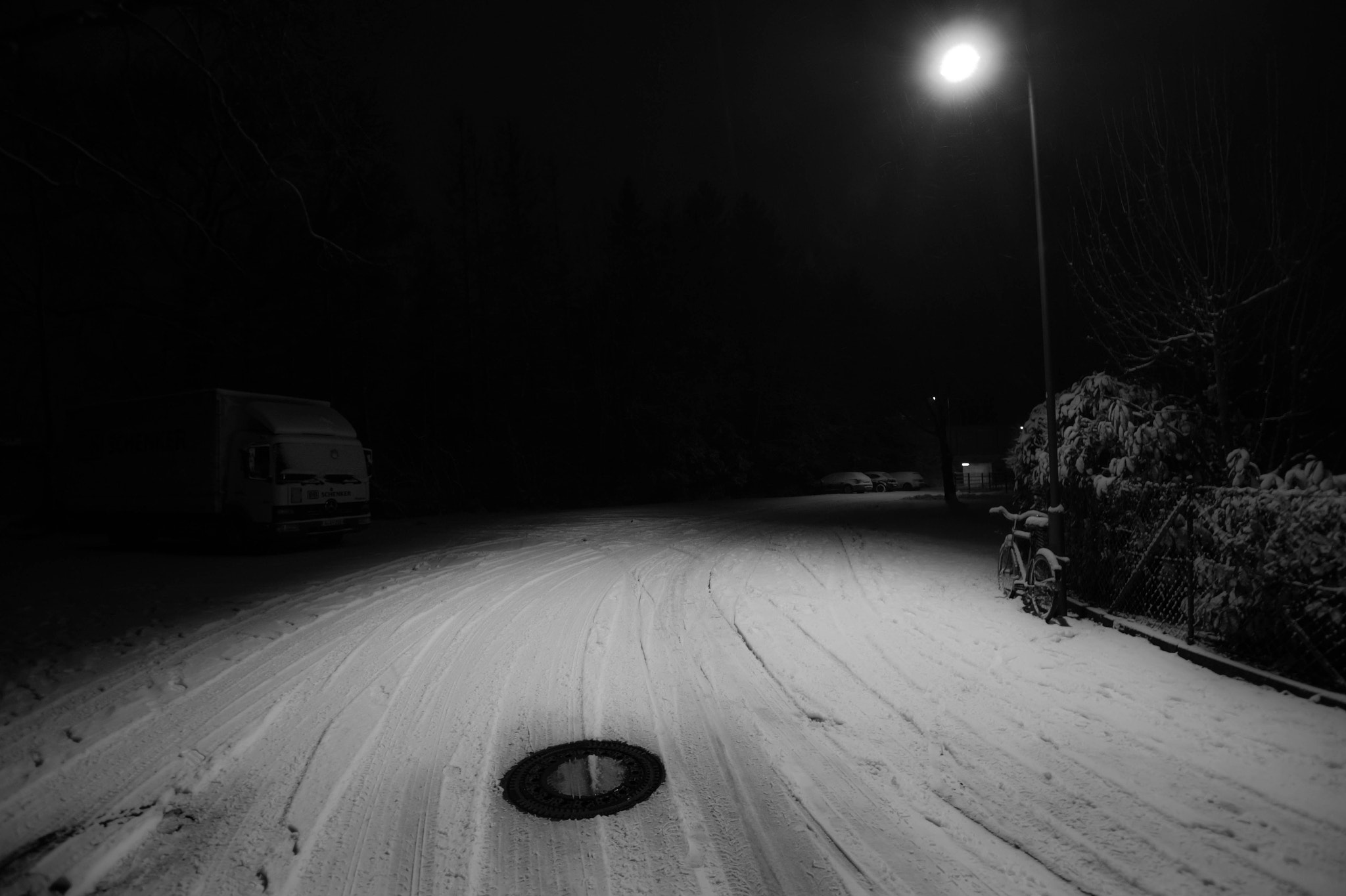Pentax K-S1 sample photo. Bike & truck photography