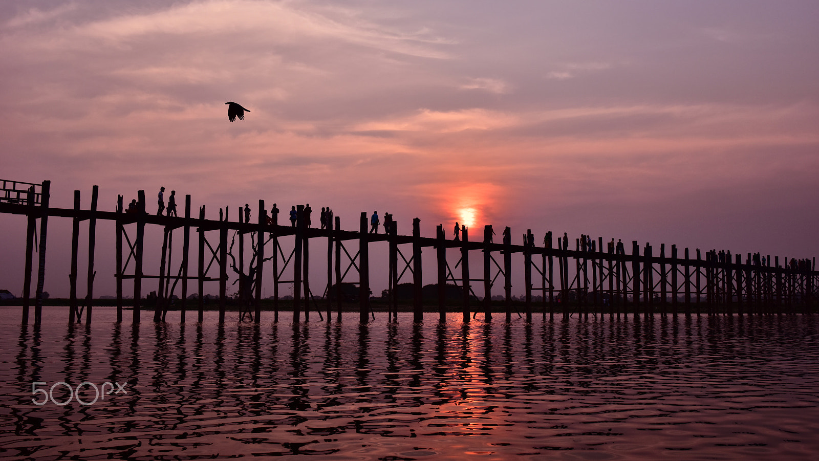 Tamron SP 35mm F1.8 Di VC USD sample photo. 缅甸曼德勒乌本柚木桥teakwood bridge/uben bridge in mandalay, myanmar photography