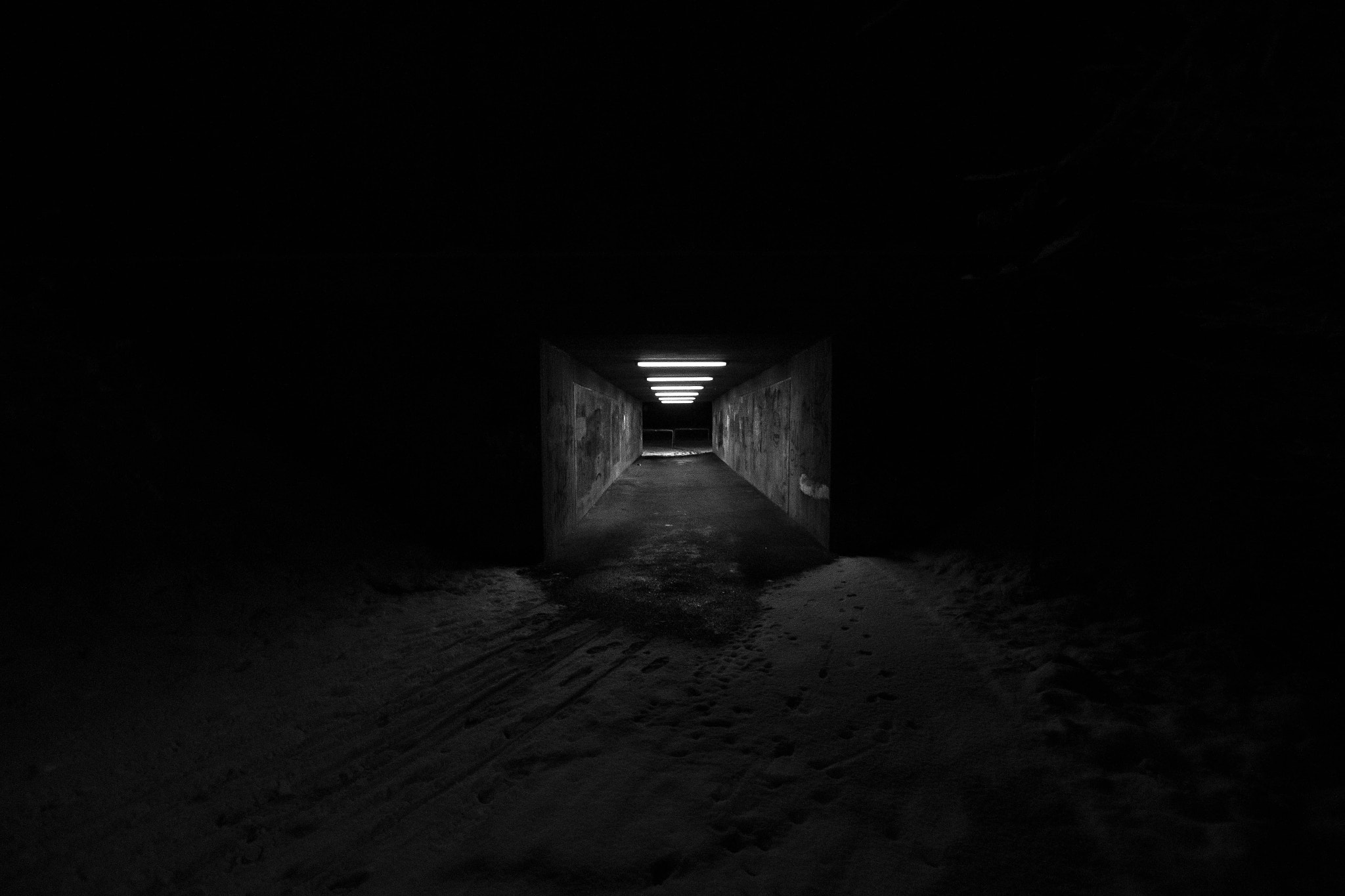 Pentax K-S1 sample photo. Passage through the night photography
