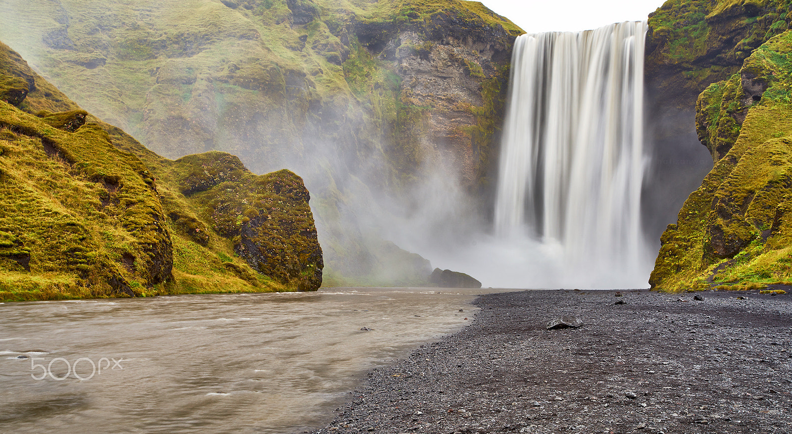 Sony a7R + 17-40mm F4 sample photo. Skogafoss,iceland photography