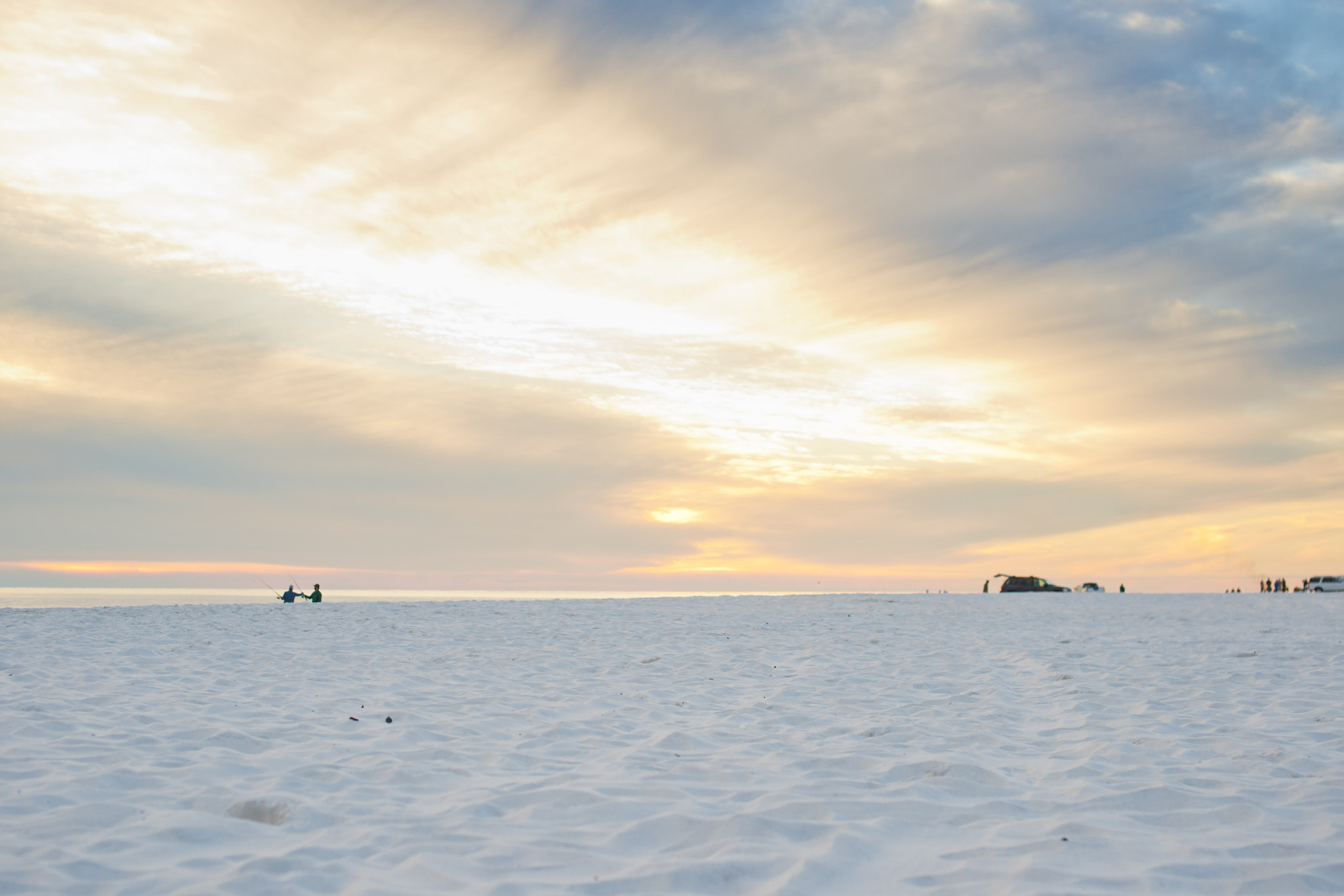 Nikon D800 + Sigma 50mm F1.4 EX DG HSM sample photo. Evening fishermen photography