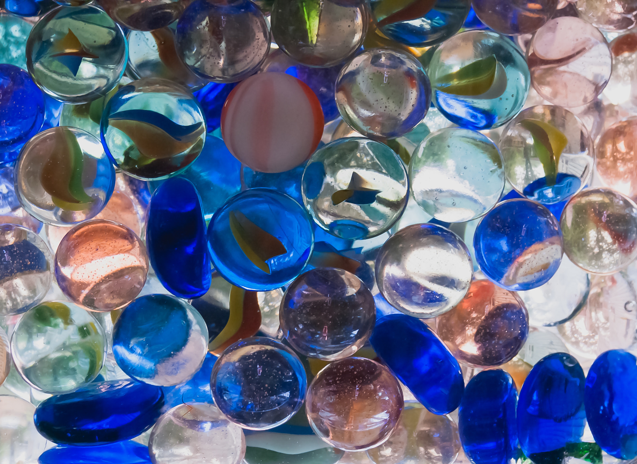 Nikon D50 sample photo. Marbles photography