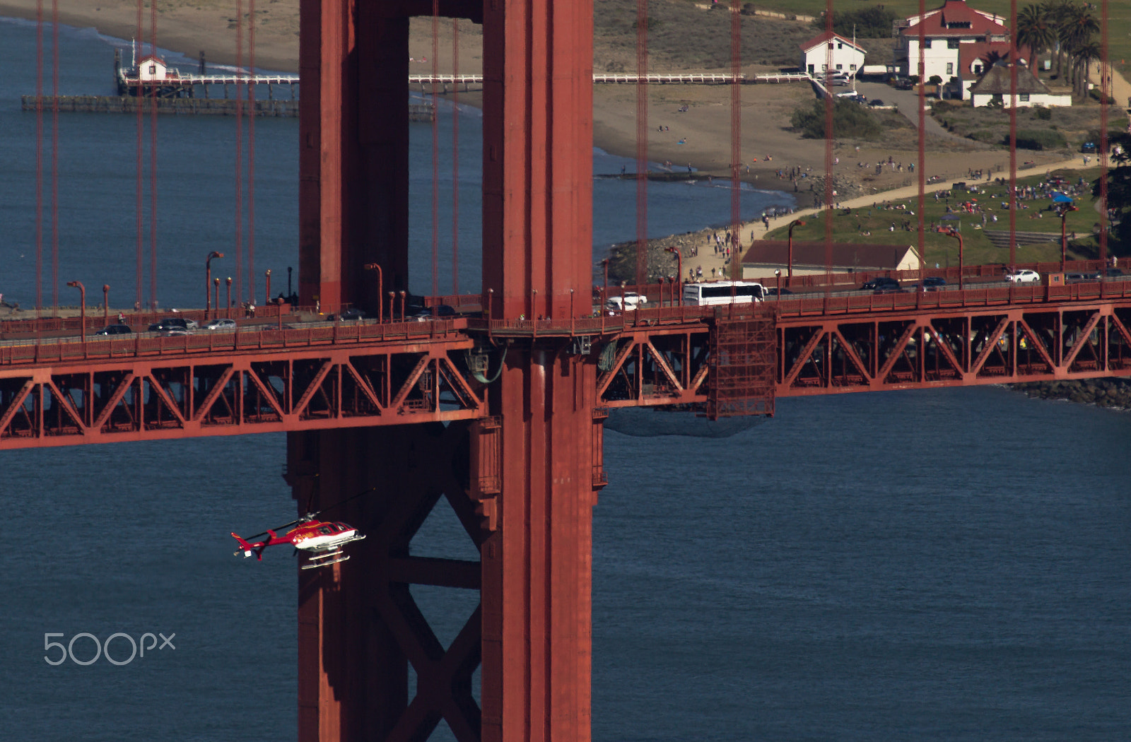 Canon EF 100-400mm F4.5-5.6L IS USM sample photo. Helicopter ride photography