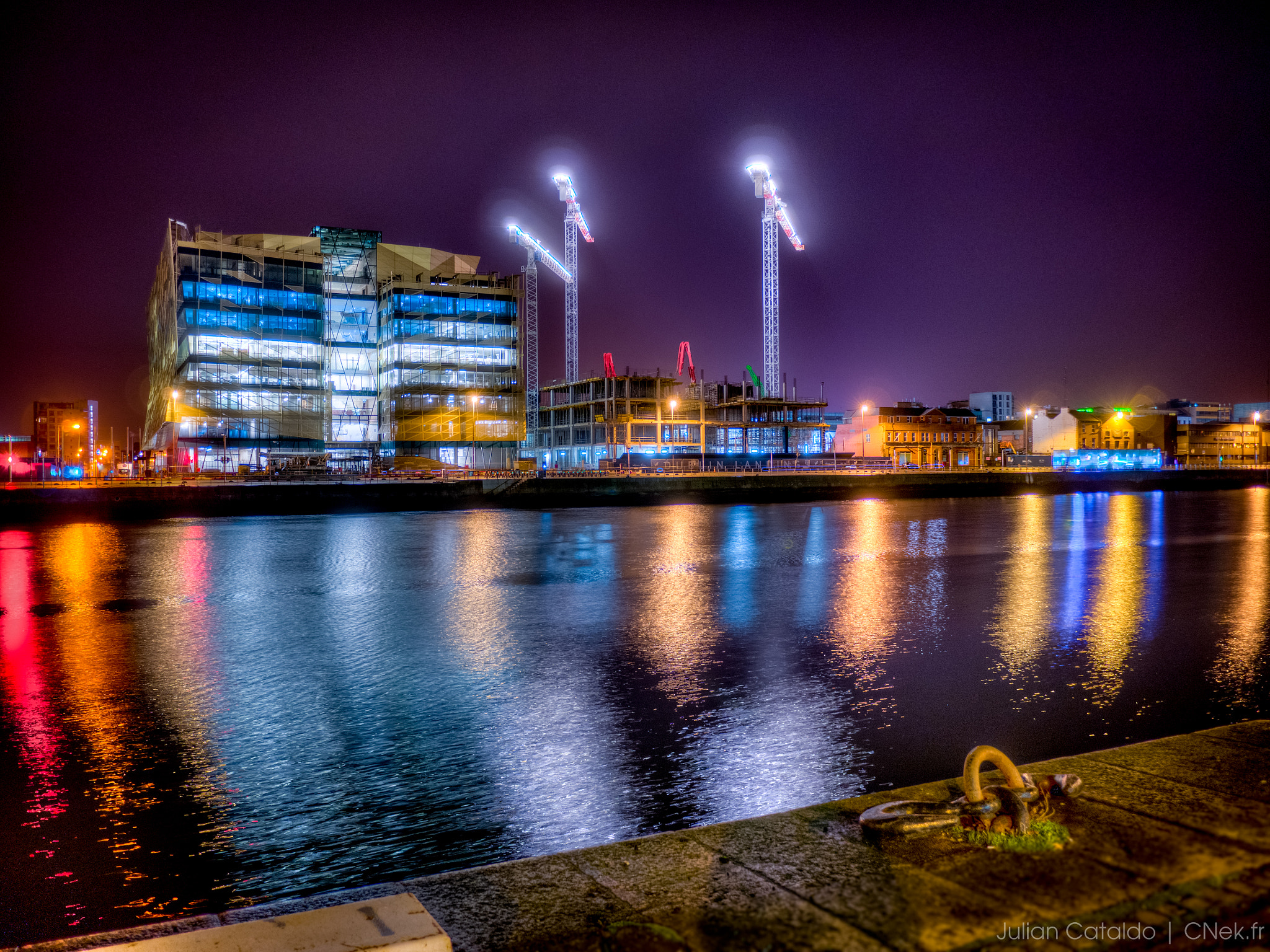 Panasonic Lumix DMC-G6 + Panasonic Lumix G 14mm F2.5 ASPH sample photo. Dublin docks - the city photography