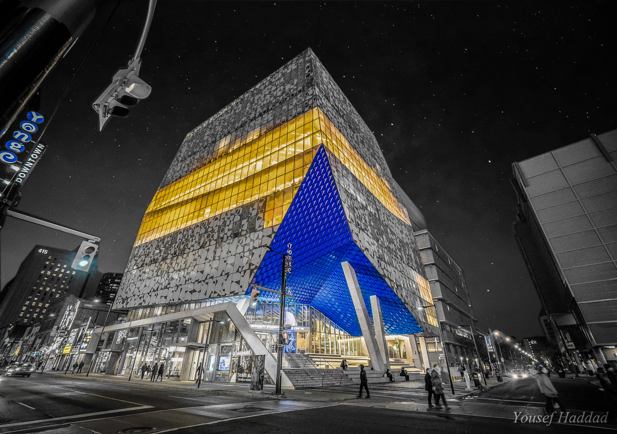 Olympus OM-D E-M5 II + Olympus M.Zuiko Digital ED 7-14mm F2.8 PRO sample photo. Ryerson university photography