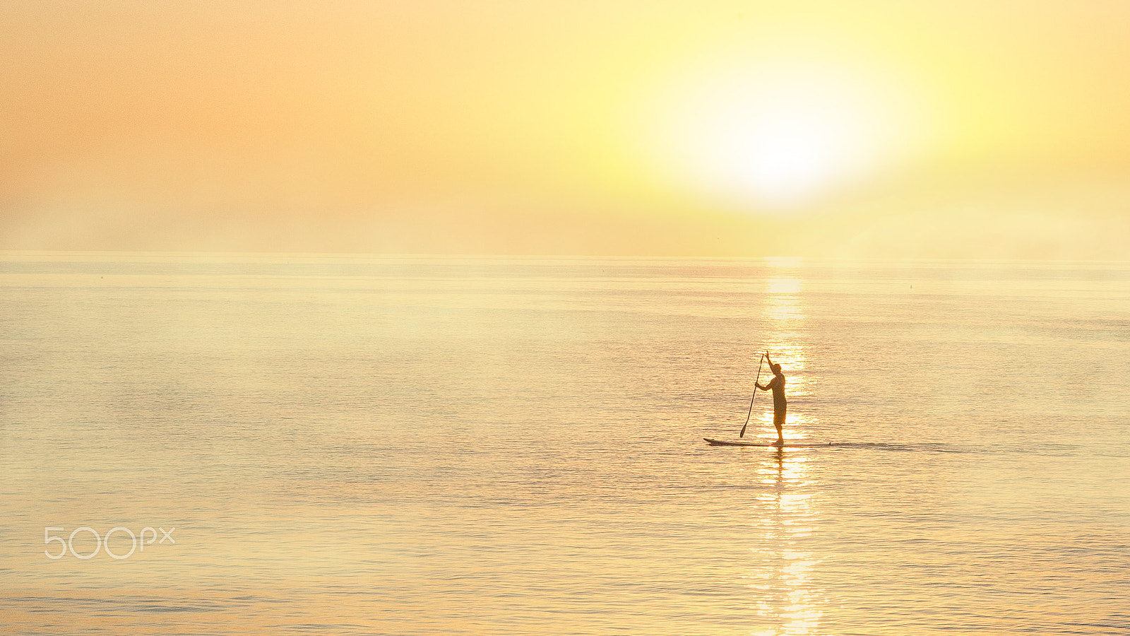 Sigma 24-70mm F2.8 EX DG Macro sample photo. Boatman by fog photography