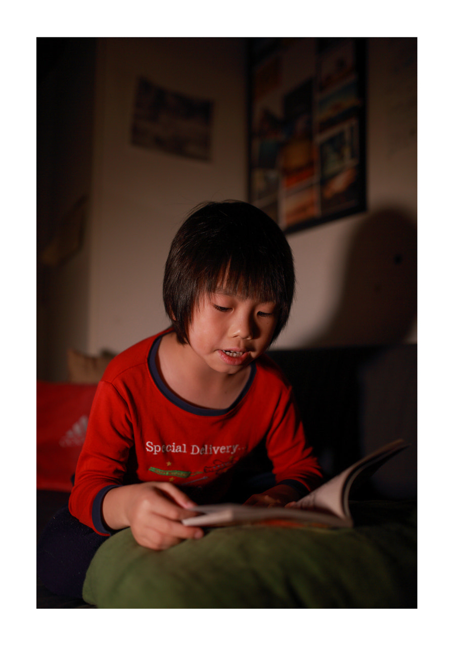 Sigma 35mm F1.4 DG HSM Art sample photo. 读书 photography