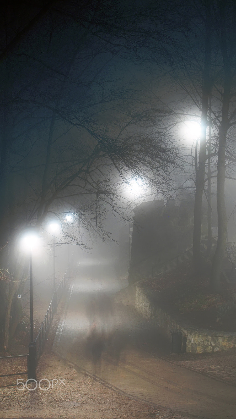 Olympus M.Zuiko Digital 14-42mm F3.5-5.6 II R sample photo. Ghosts in the mist photography