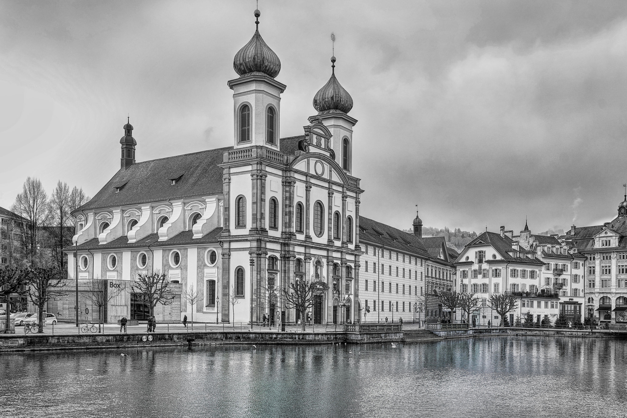 Sony Sonnar T* FE 35mm F2.8 ZA sample photo. Jesuitenkirche franz xaver, luzern photography